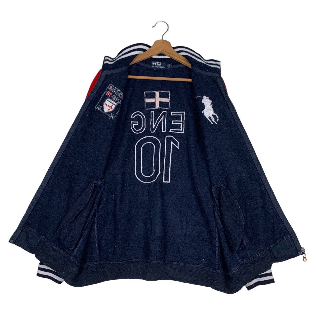 Polo Ralph Lauren Polo Ralph Lauren England 10 Zipper Sweater #0621-C29 Size US XL / EU 56 / 4 - 13 Thumbnail