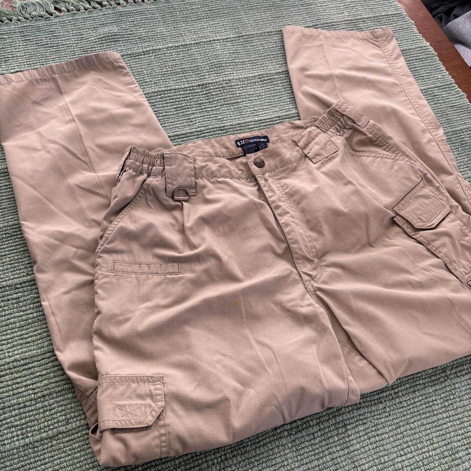 Other 511 Tactical Series Khaki Tan Cargo Pants Sz 34x32 Size US 34 / EU 50 - 4 Thumbnail