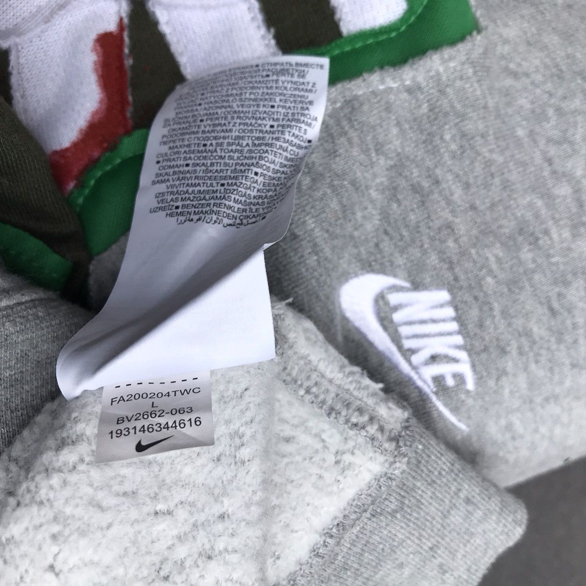 Nike × Vintage Nike Reworked Size US L / EU 52-54 / 3 - 5 Thumbnail
