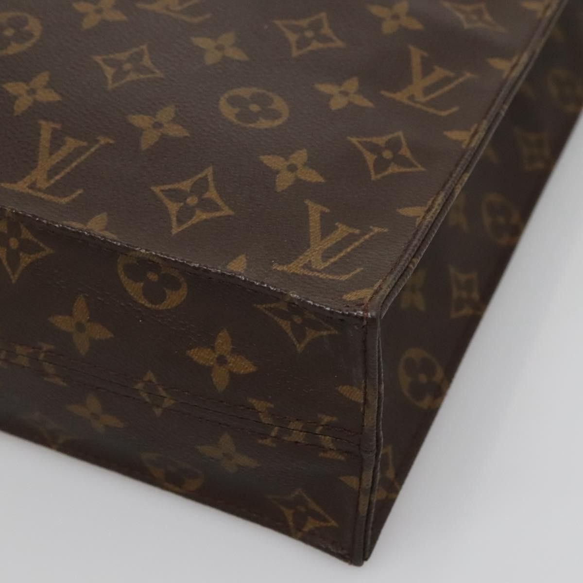 Louis Vuitton LOUIS VUITTON Monogram Sac Plat Hand Bag M51140 Size ONE SIZE - 10 Thumbnail