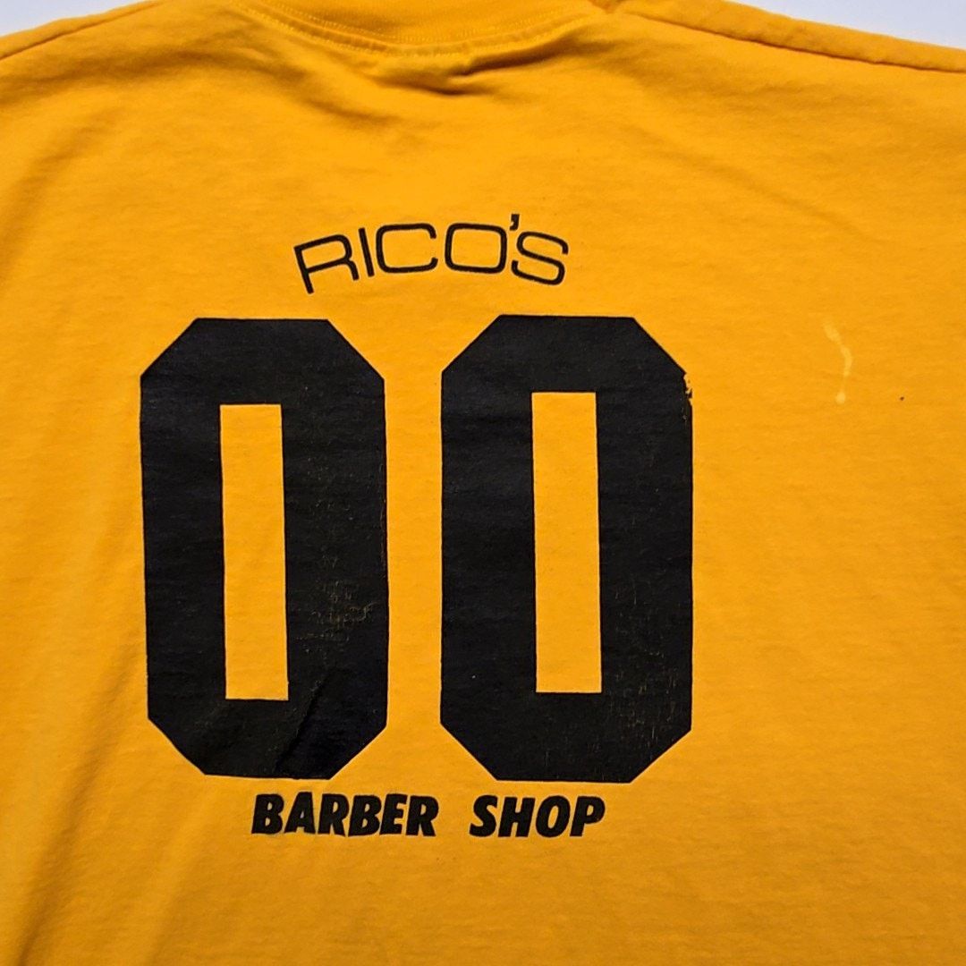 Fruit Of The Loom Vintage Young Guns Shirt Ricos Barbershop Graphic L Tee Size US L / EU 52-54 / 3 - 8 Thumbnail