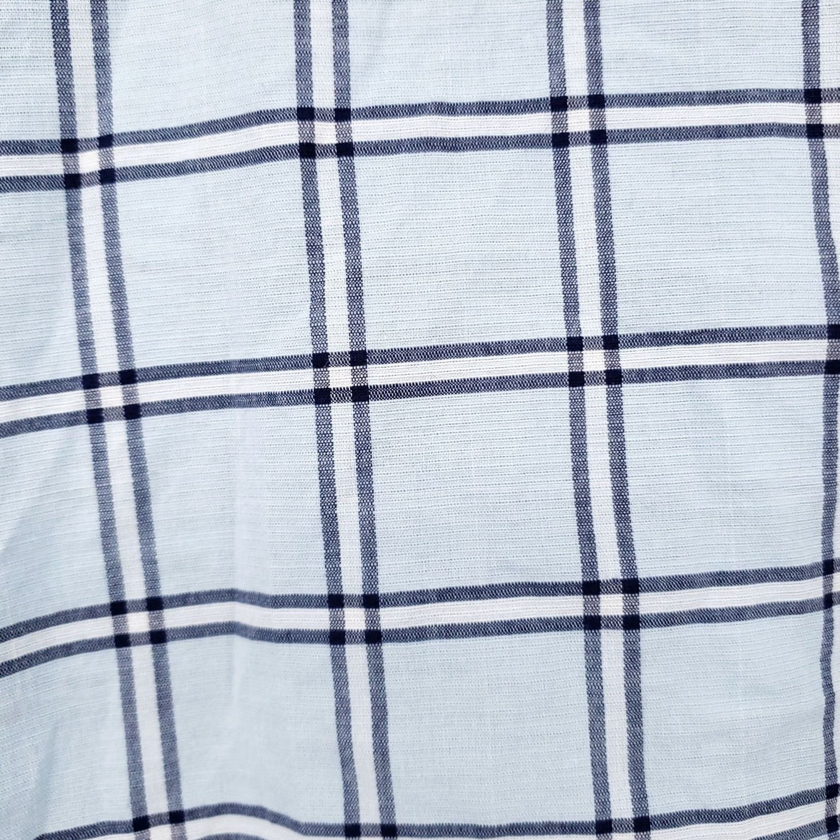 Vintage Rowm Button Down Shirt Mens XL Blue Short Sleeve Plaid Collared Size US XL / EU 56 / 4 - 4 Thumbnail
