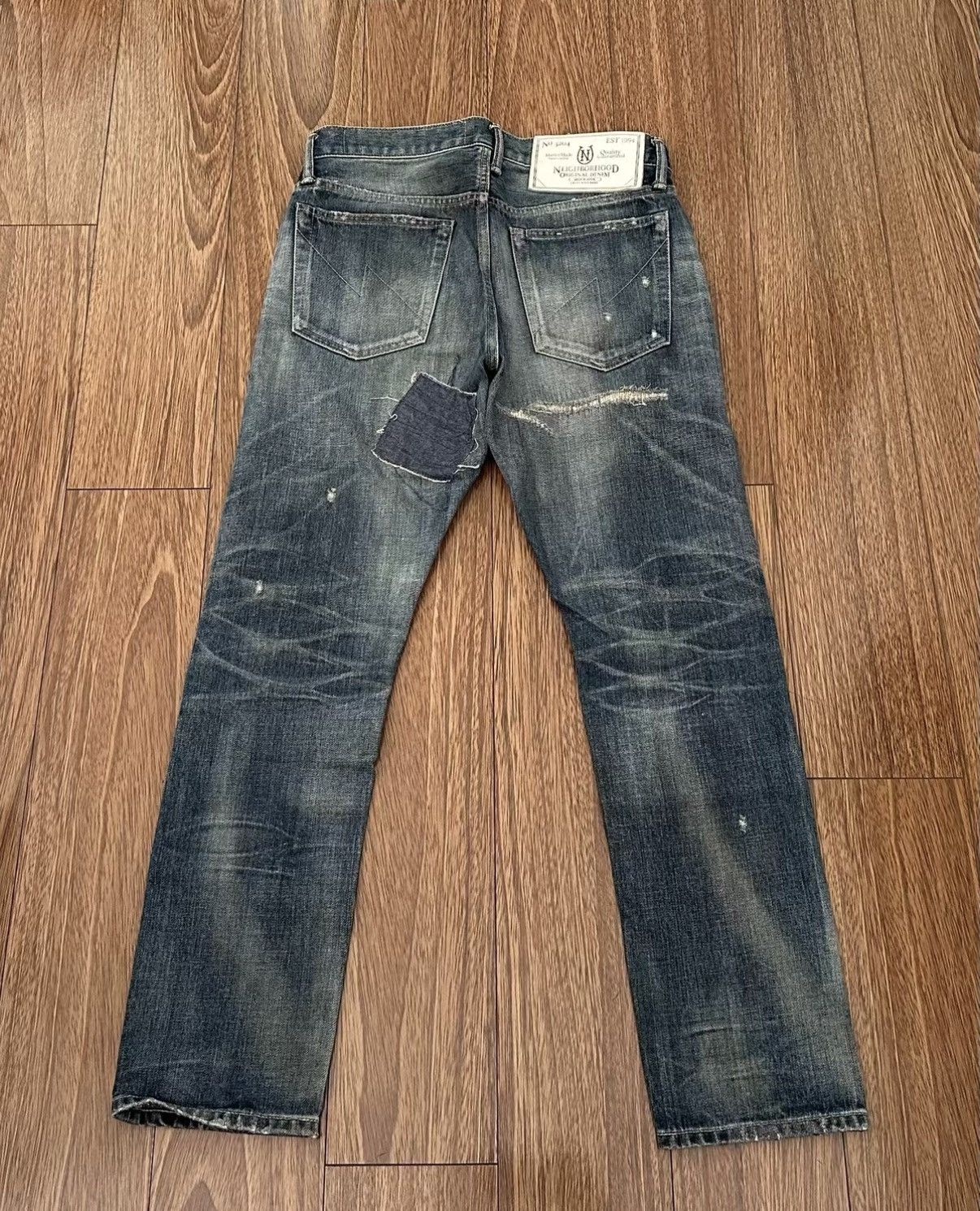Neighborhood NEIGHBORHOOD EASTWOOD SAVAGE DP NARROW 140Z-PT jeans Size US 32 / EU 48 - 2 Thumbnail