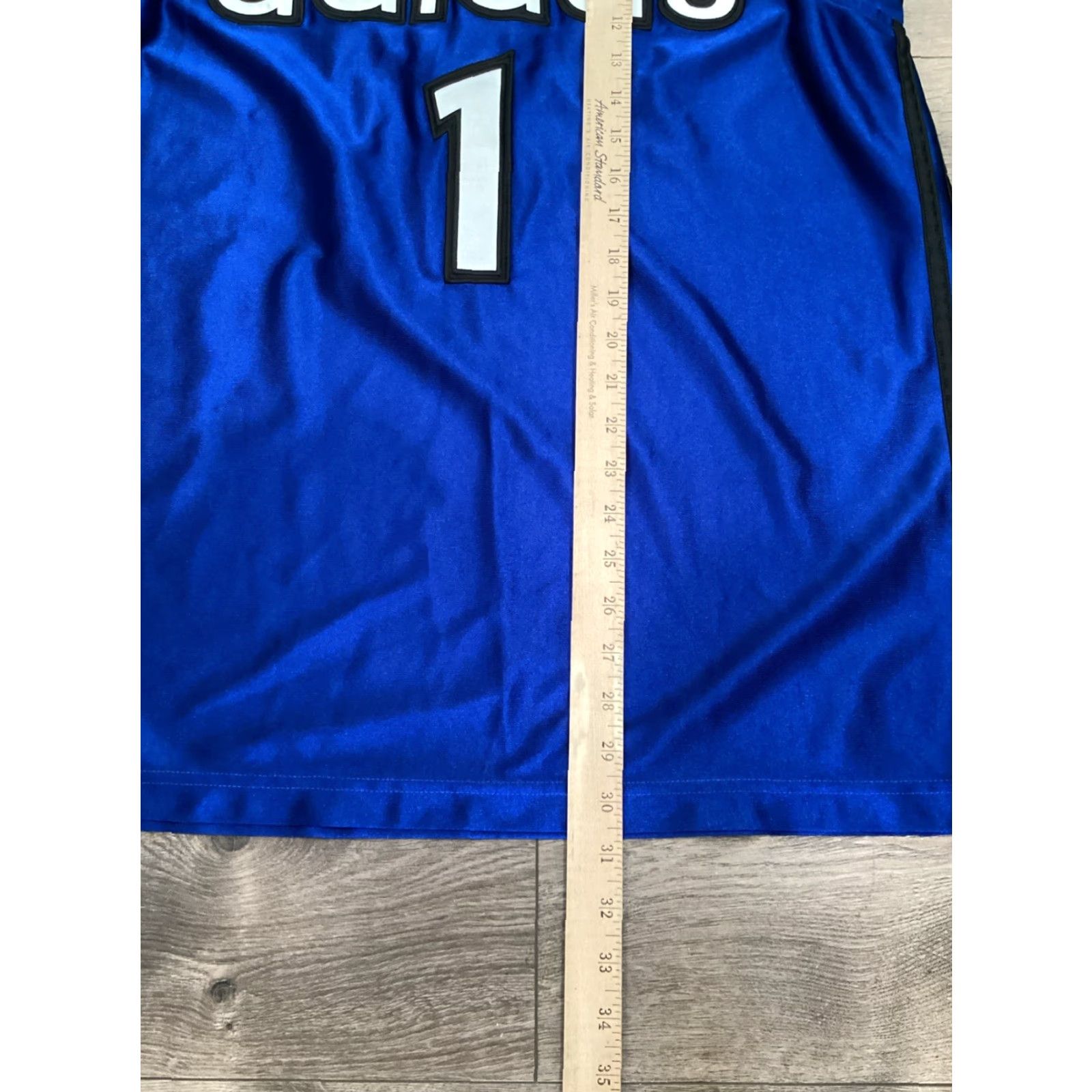 Adidas VINTAGE 2002 Adidas Streetball Basketball Jersey T Mac 1 Tracy McGrady Large Blue Retro Mens Size US L / EU 52-54 / 3 - 7 Thumbnail