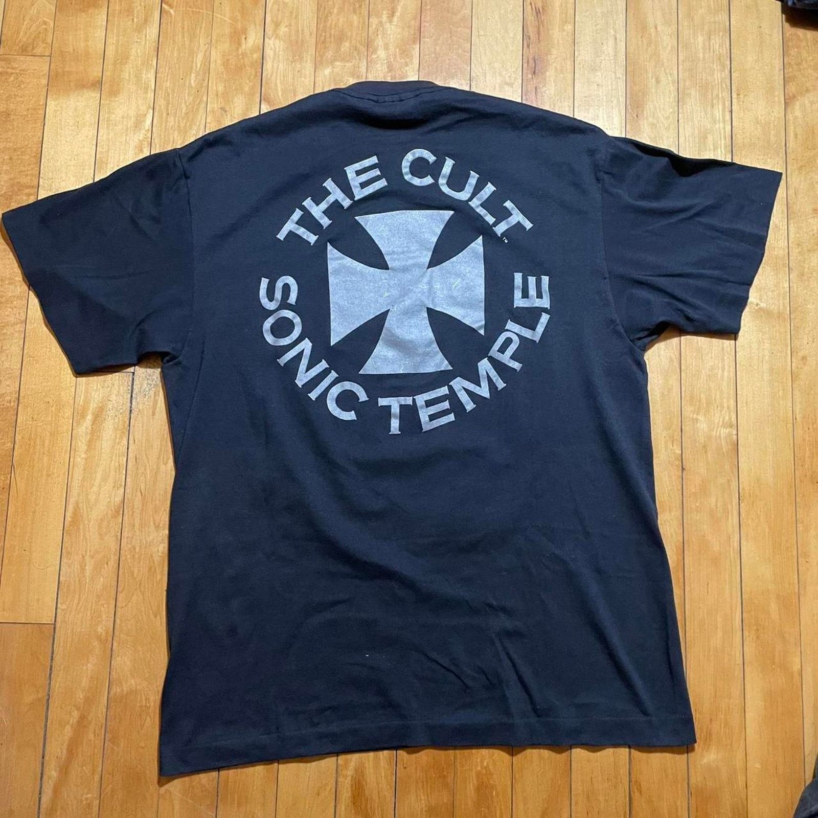 TEE JAYS × Vintage Vintage 80s The Cult Fire Woman Tour Band Shirt sz XL 80s Size US XL / EU 56 / 4 - 4 Thumbnail