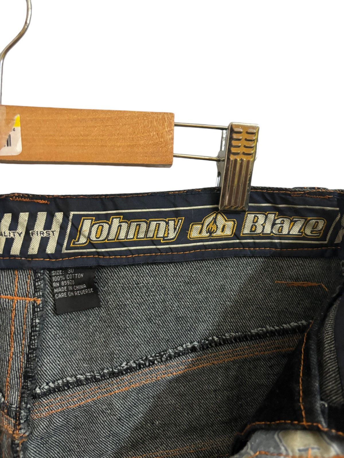 JNCO JOHNNY BLAZE BAGGY JEANS Size US 30 / EU 46 - 7 Thumbnail