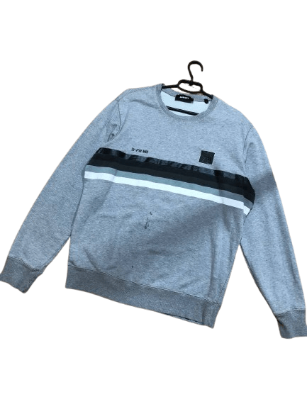 Diesel Vintage Diesel Gray Basic Sweater Size L Size US L / EU 52-54 / 3 - 1 Thumbnail