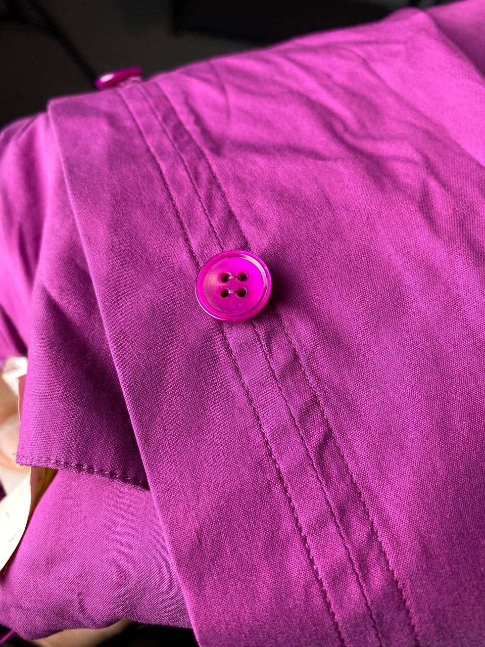 Jil Sander Avant Garde Jil Sander Purple Shinny Dress Size XS / US 0-2 / IT 36-38 - 6 Thumbnail