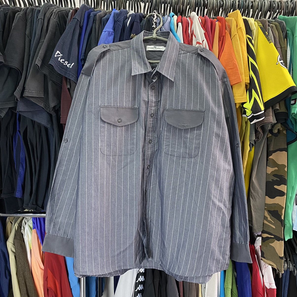 Balmain × Pierre Balmain Vintage Pierre Balmain Uniform Paris 90’s shirt Size US XL / EU 56 / 4 - 1 Thumbnail