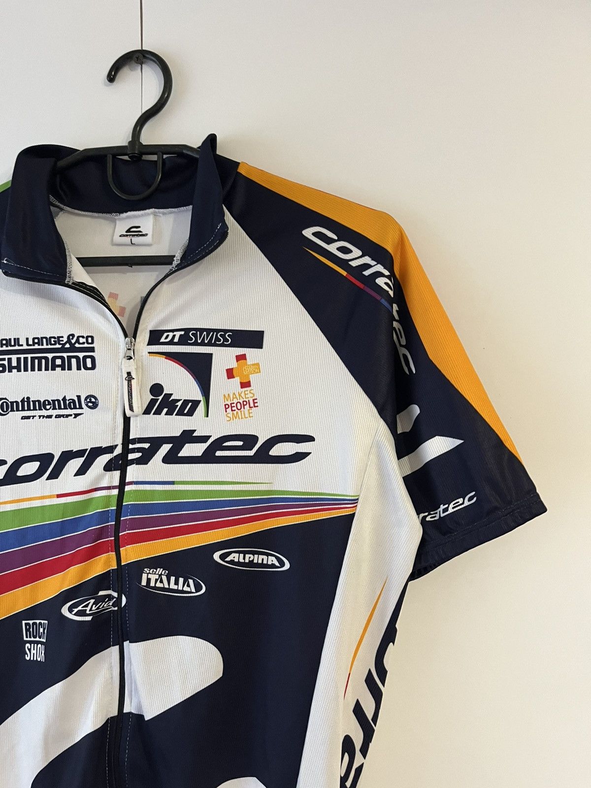 Other Corratec DT Swiss Iko Cycling Full Zip Jersey Size US L / EU 52-54 / 3 - 3 Thumbnail
