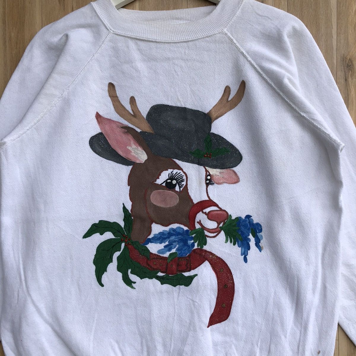 Vintage Vintage Deer Habitat Sweatshirt Size US L / EU 52-54 / 3 - 3 Thumbnail