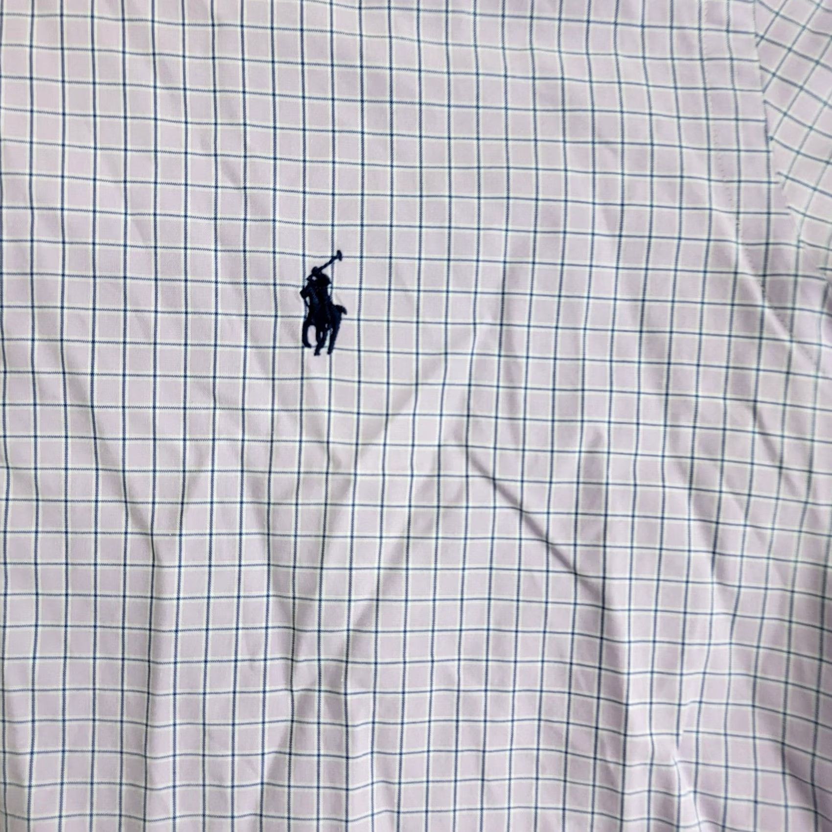 Ralph Lauren Ralph Lauren Shirt Mens Large Purple Check Classic Fit Button-Down Pony Logo Embroidered Short Sleeve Size US L / EU 52-54 / 3 - 2 Thumbnail