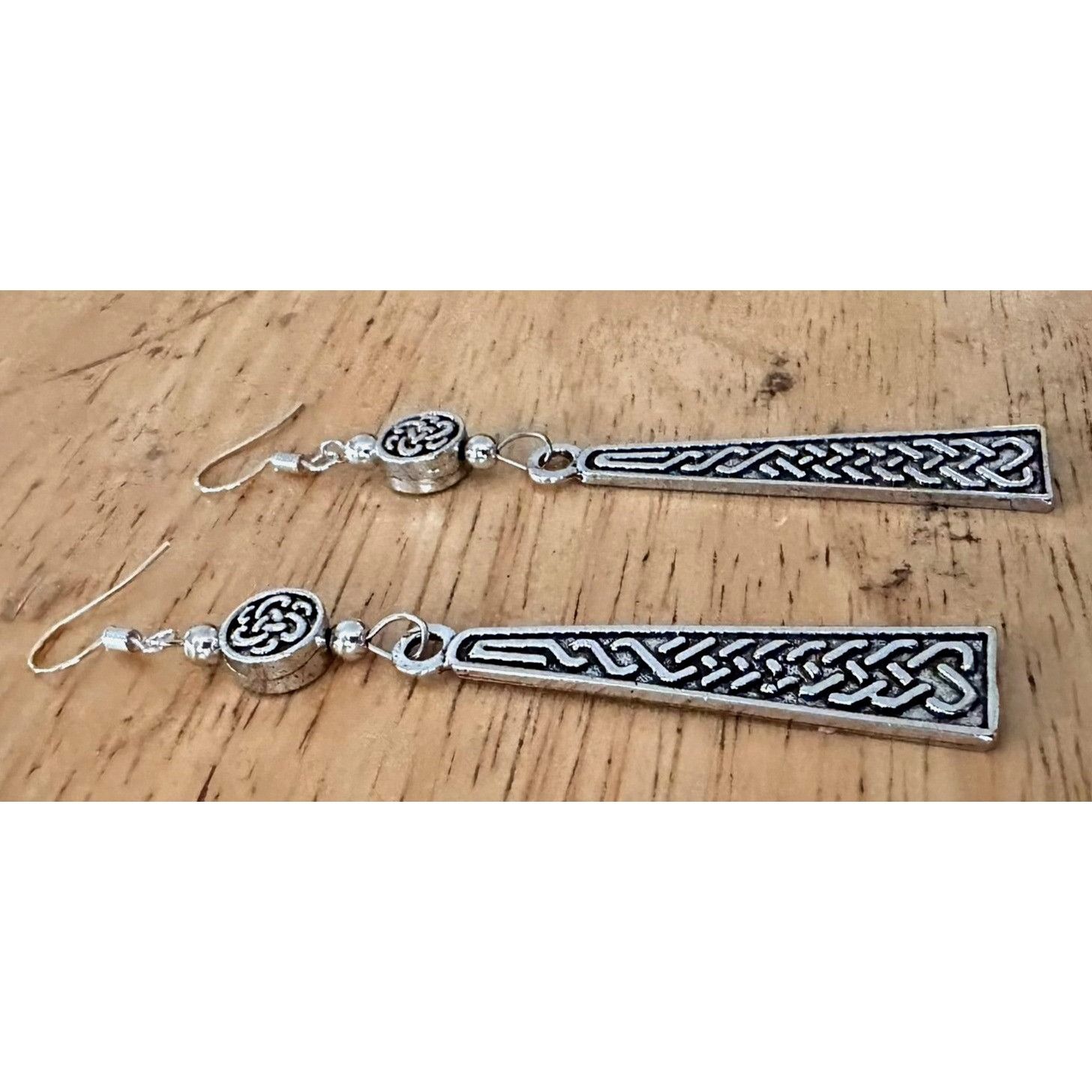Handmade Celtic Knot Earrings Irish Jewelry St Patricks Day Parade Pa Size ONE SIZE - 9 Thumbnail