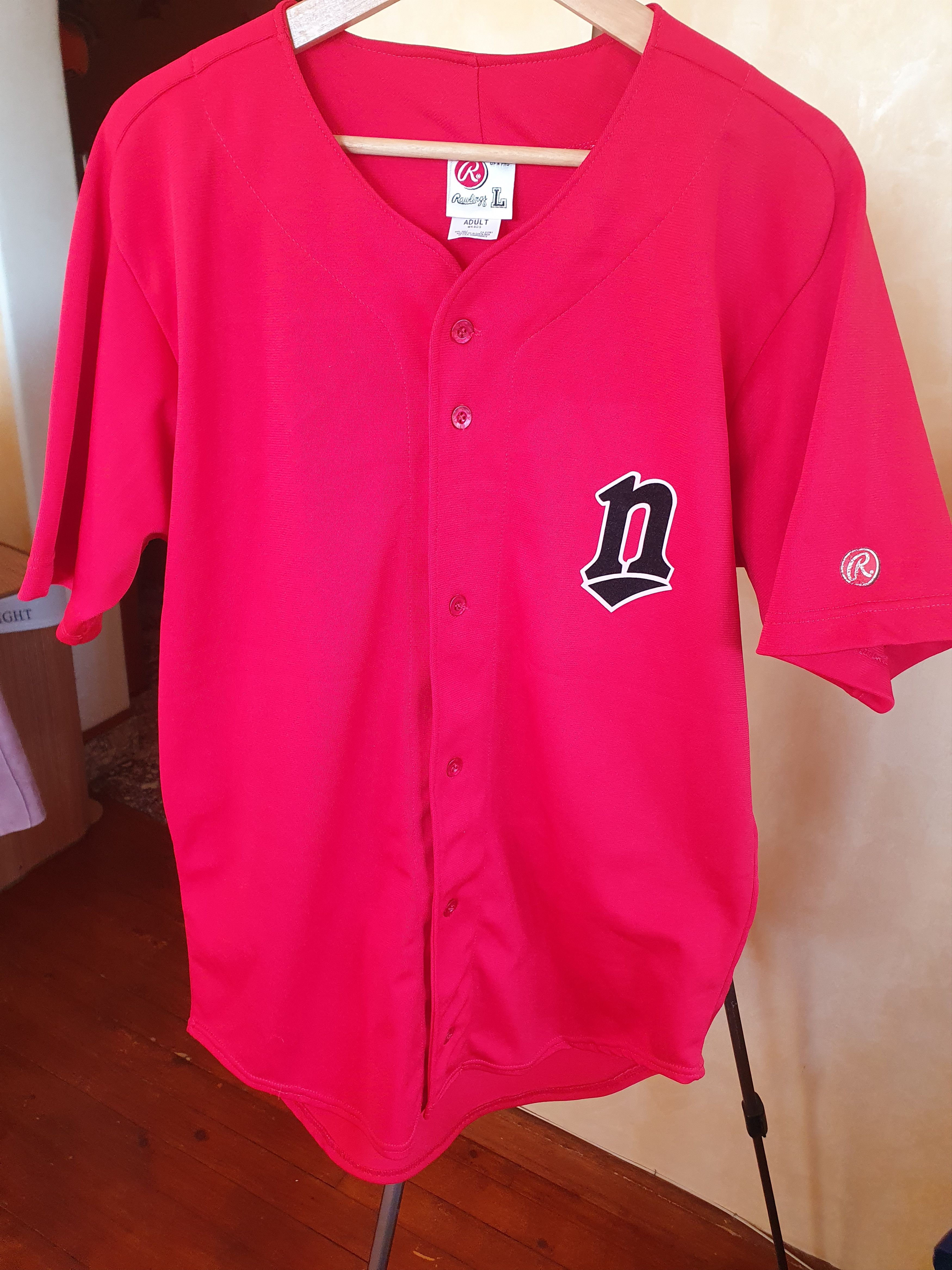Other Nightmares #39 Rawlings Baseball Jersey sz L Size US L / EU 52-54 / 3 - 6 Thumbnail