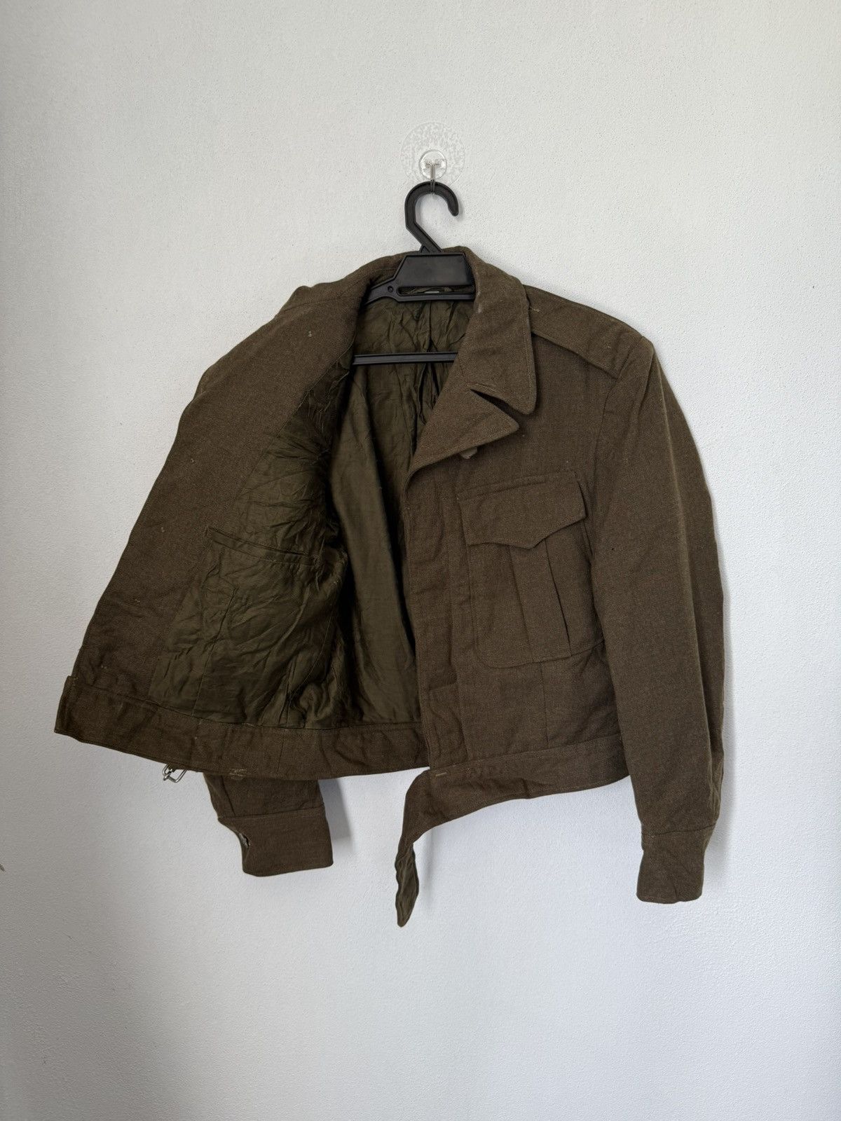 Buzz Rickson's VINTAGE 1947 JULES SEGAL & CO OLIVE ARMY JACKET WOOL Size US M / EU 48-50 / 2 - 9 Thumbnail
