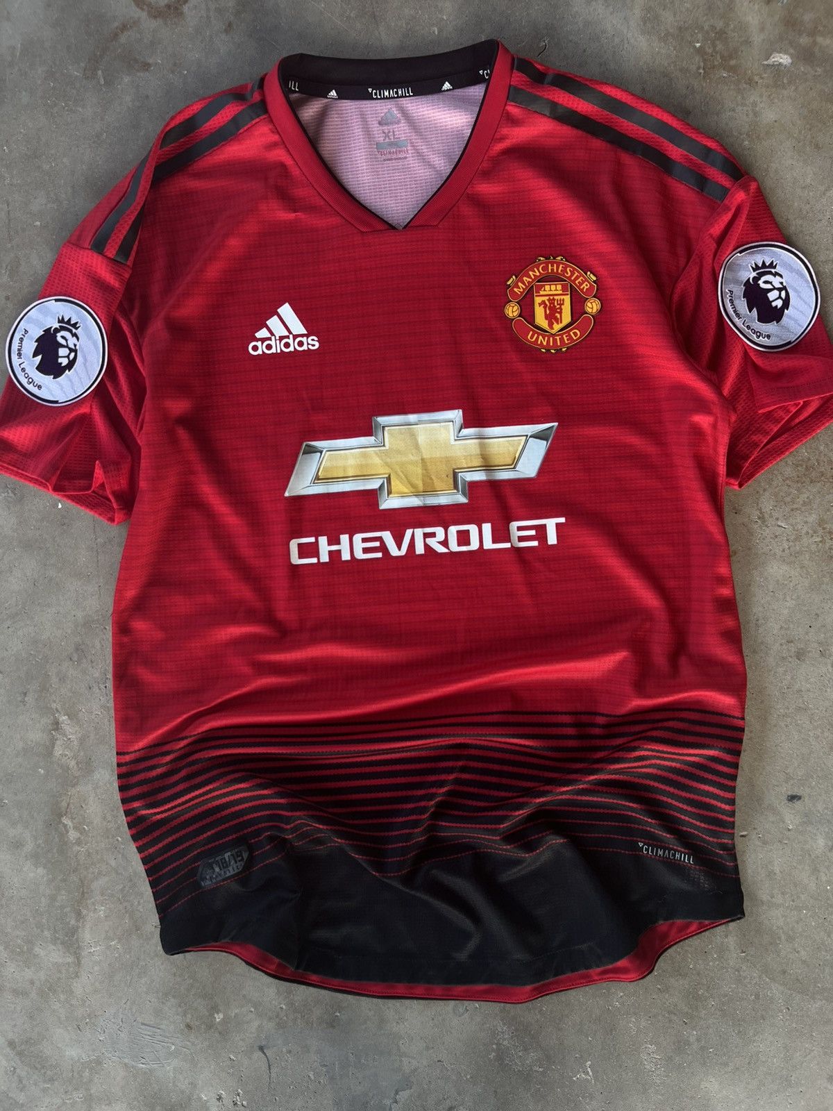 Adidas Vintage Adidas Manchester United FC Soccer Futbol Jersey Kit Size US XL / EU 56 / 4 - 1 Thumbnail