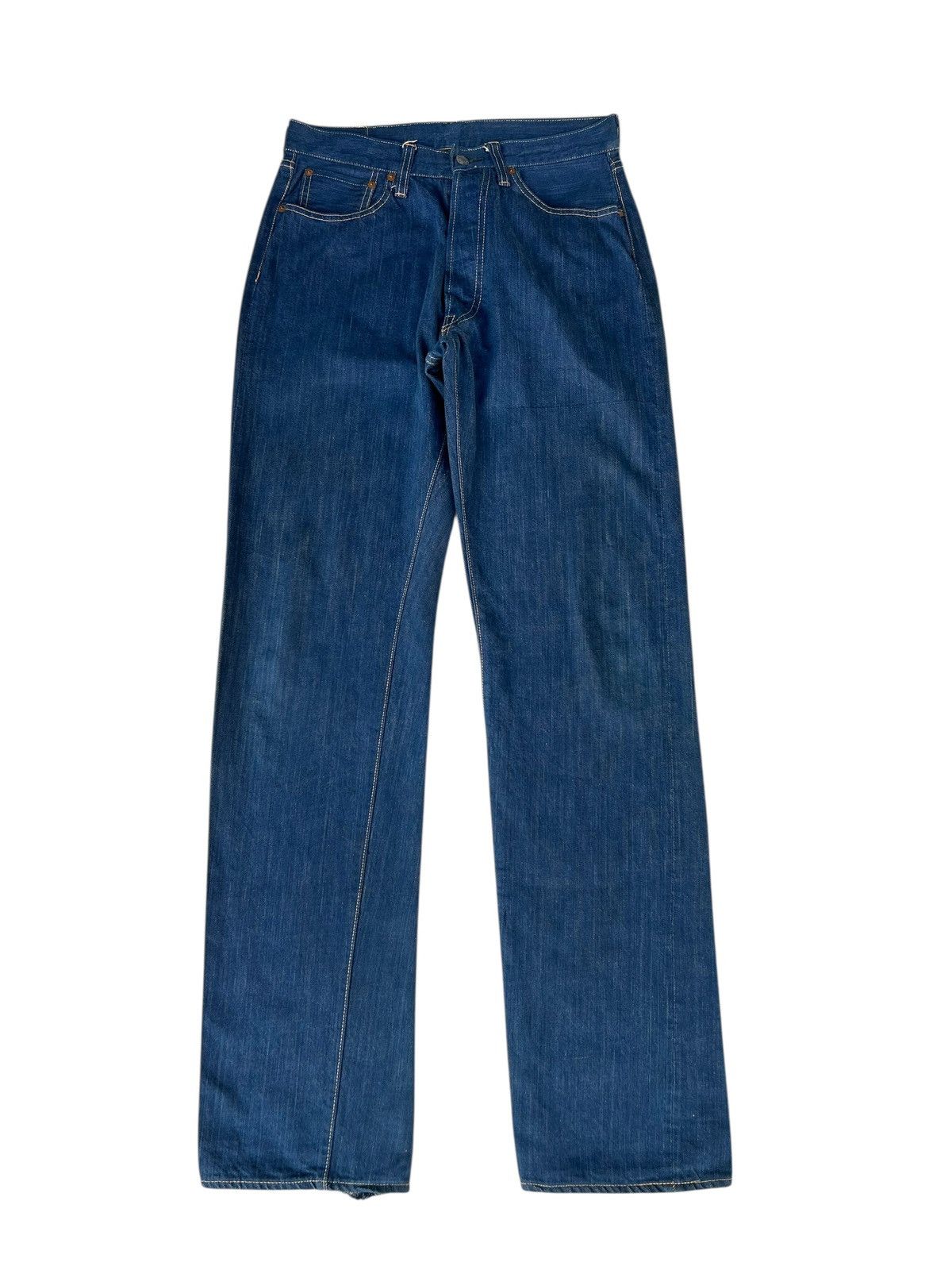 Full Count & Co. × Japanese Brand Vintage 90s Full Count Japan Redline Selvedge Denim Jeans Size US 30 / EU 46 - 3 Thumbnail