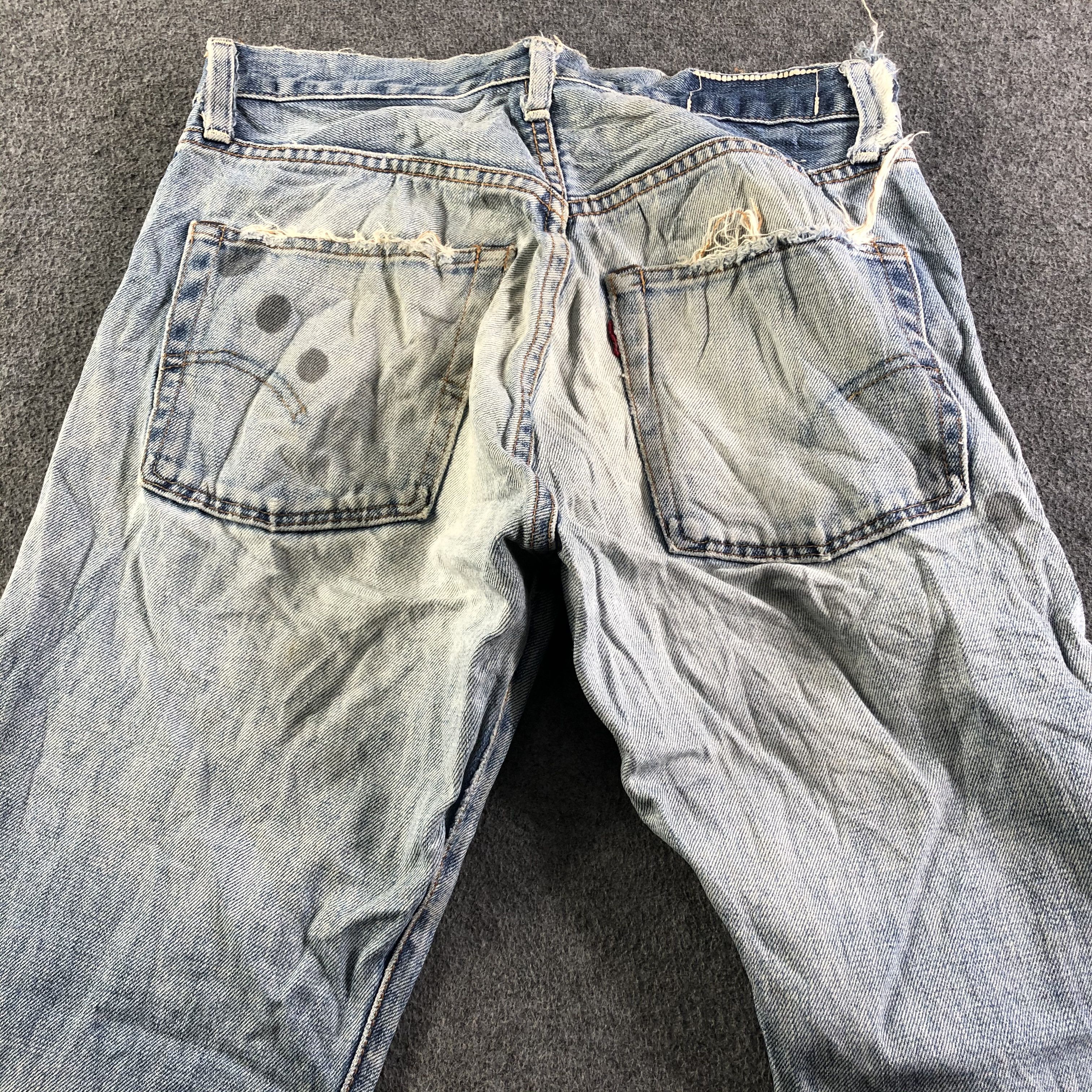 Levi's Vintage Light Wash Levis 505 Selvedge Jeans-J4010 Size US 31 - 4 Thumbnail