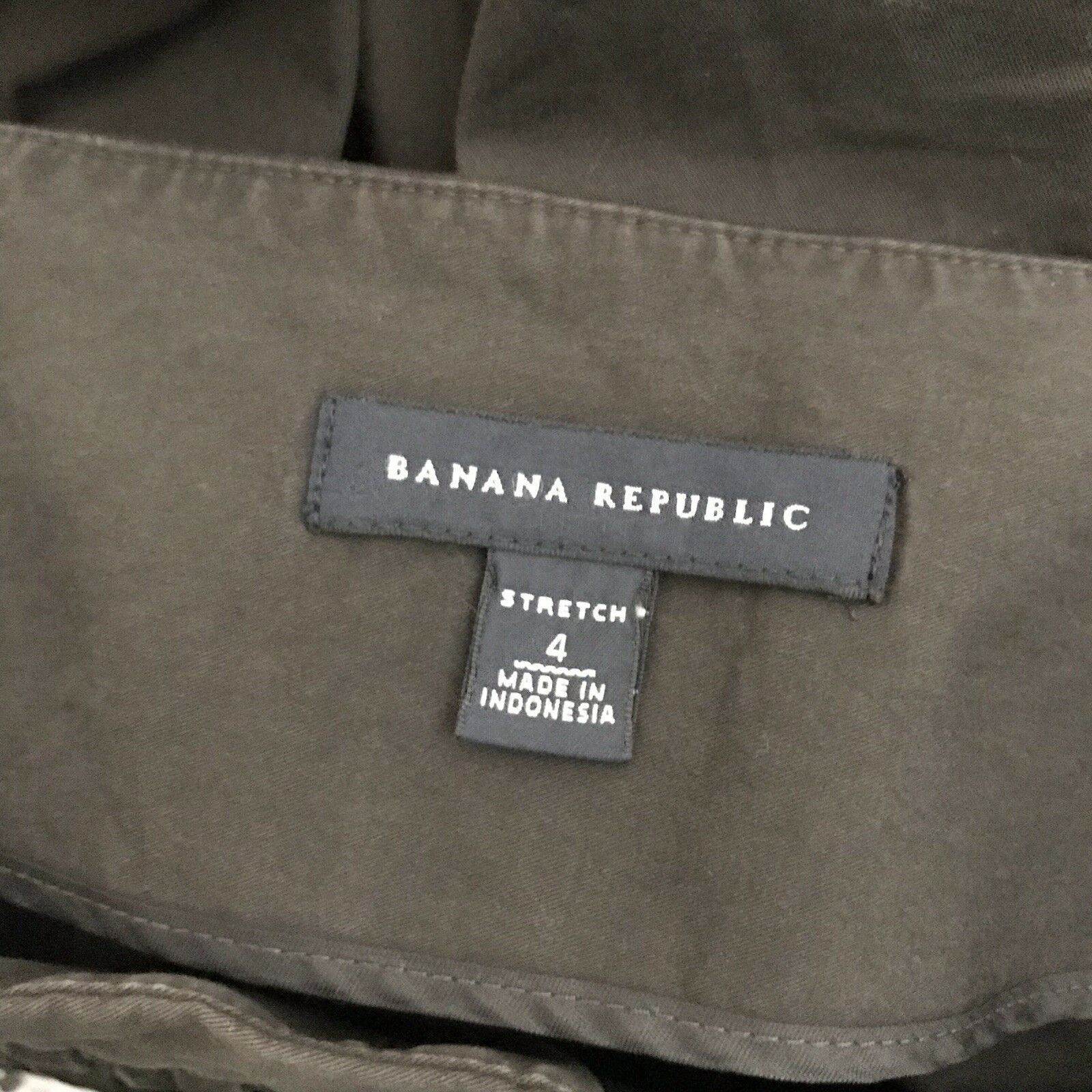 Banana Republic Banana Republic Brown Stretch Short Pencil Skirt - Size 4 Size 27" / US 4 / IT 40 - 2 Thumbnail