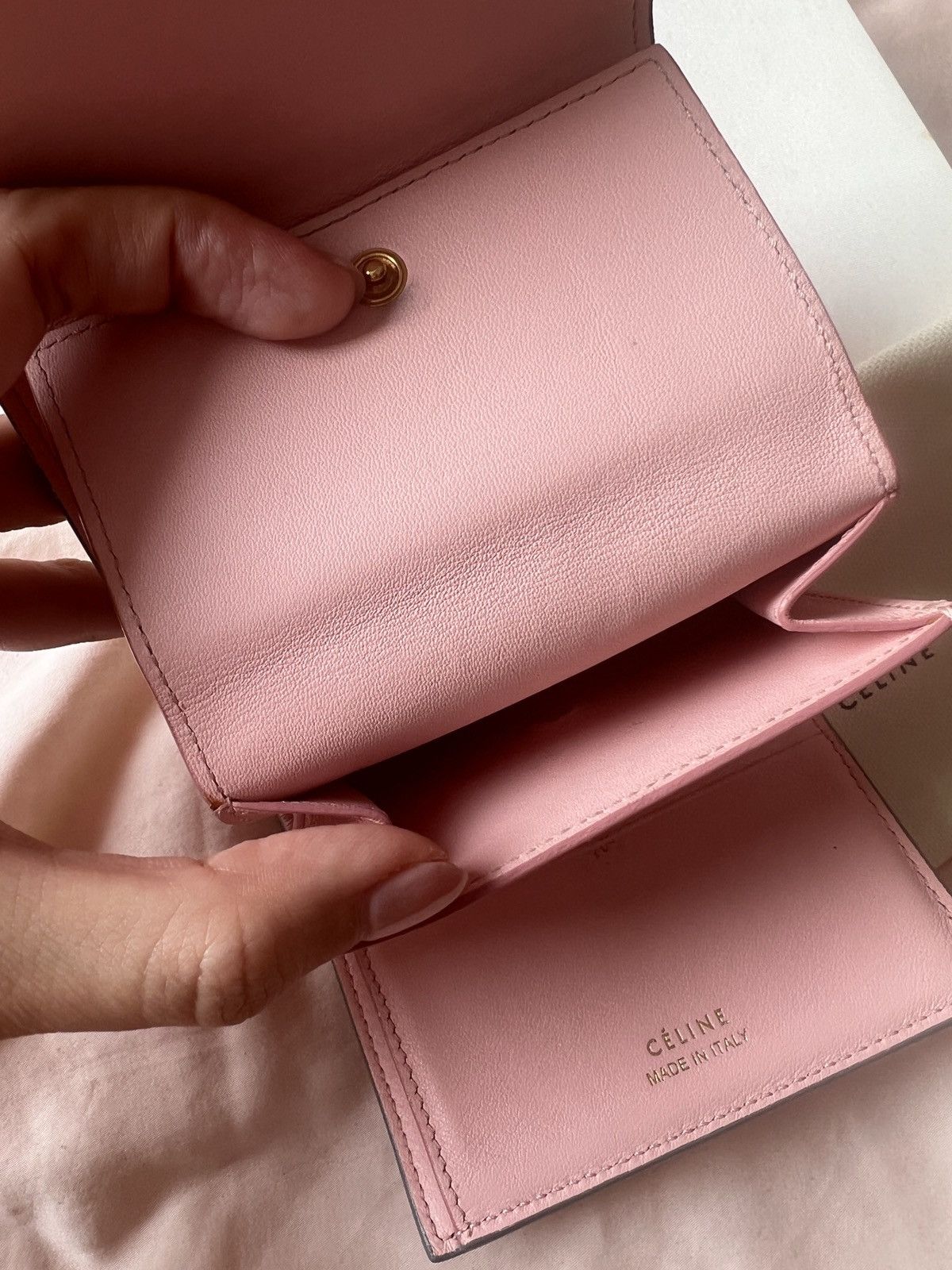 Celine Old Celine by Phoebe Philo bicolor bifold wallet Size ONE SIZE - 6 Thumbnail