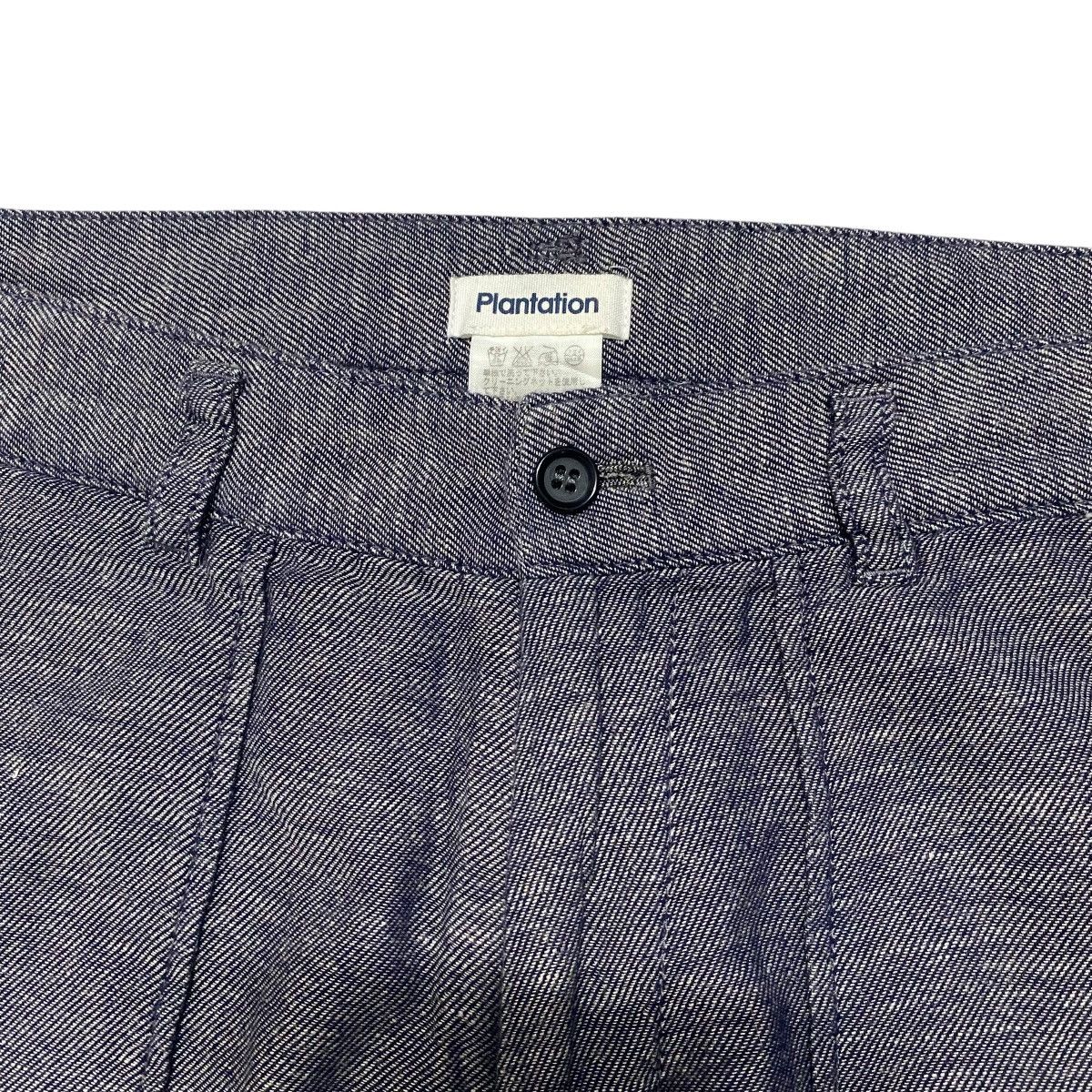 Issey Miyake Issey Miyake Plantation Light Denim Cropped Pants Size 30" / US 8 / IT 44 - 6 Thumbnail