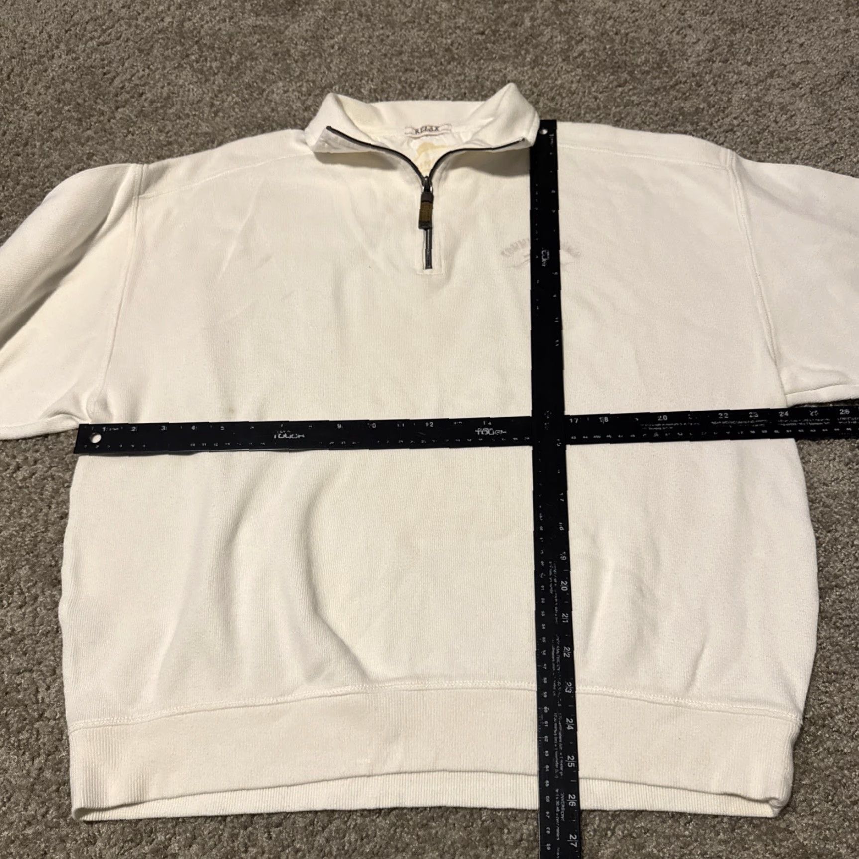Tommy Bahama Tommy Bahama Relax White Quarterzip Sweater Men’s L-XL Size US XL / EU 56 / 4 - 5 Thumbnail