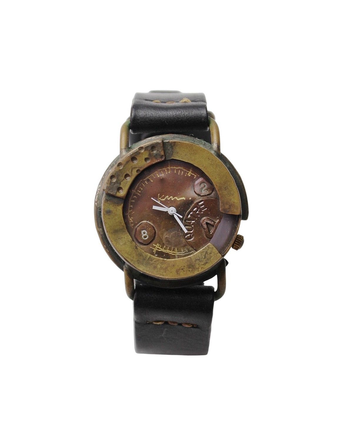 Vintage 2000S JAPANESE HANDMADE STEAMPUNK “QUATRE” BRONZE WATCH Size ONE SIZE - 1 Thumbnail