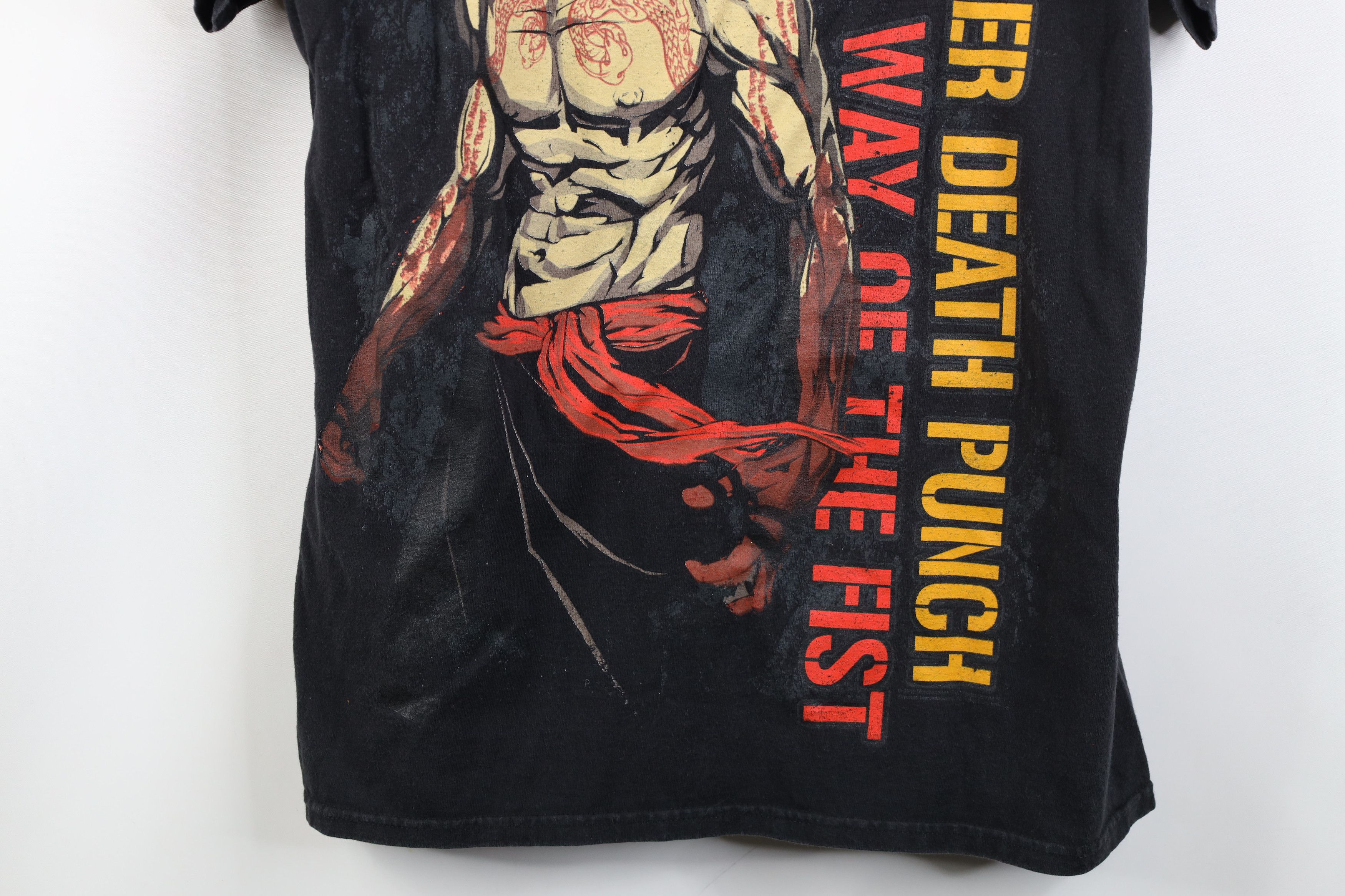 Vintage Vintage Way of the Fist Five Finger Death Punch Band T-Shirt Size US M / EU 48-50 / 2 - 3 Thumbnail