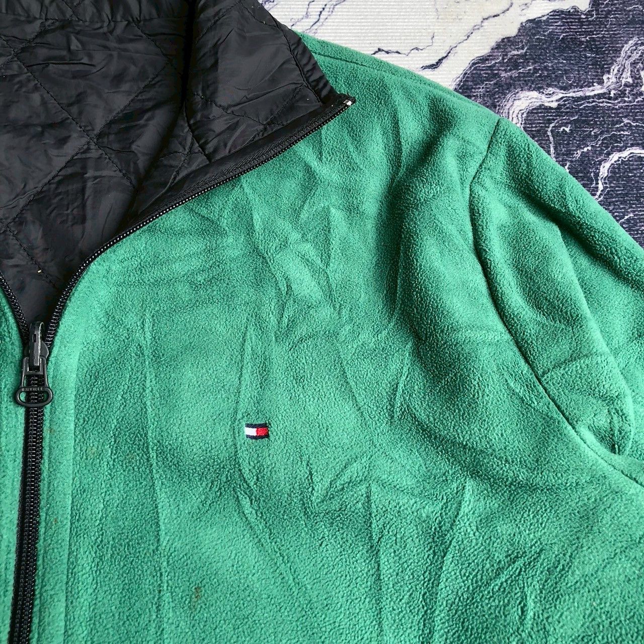 Tommy Hilfiger Vintage Tommy Hilfiger Golf Reversible Quilted Jacket Size US M / EU 48-50 / 2 - 6 Thumbnail