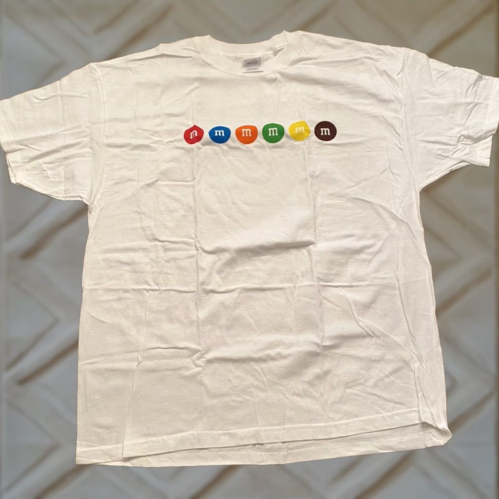 Hanes VINTAGE M & M White T-Shirt XL Hanes Beefy-T Shirt Men Size XL White American 2003 2002 (adjusted) Size US XL / EU 56 / 4 - 1 Thumbnail