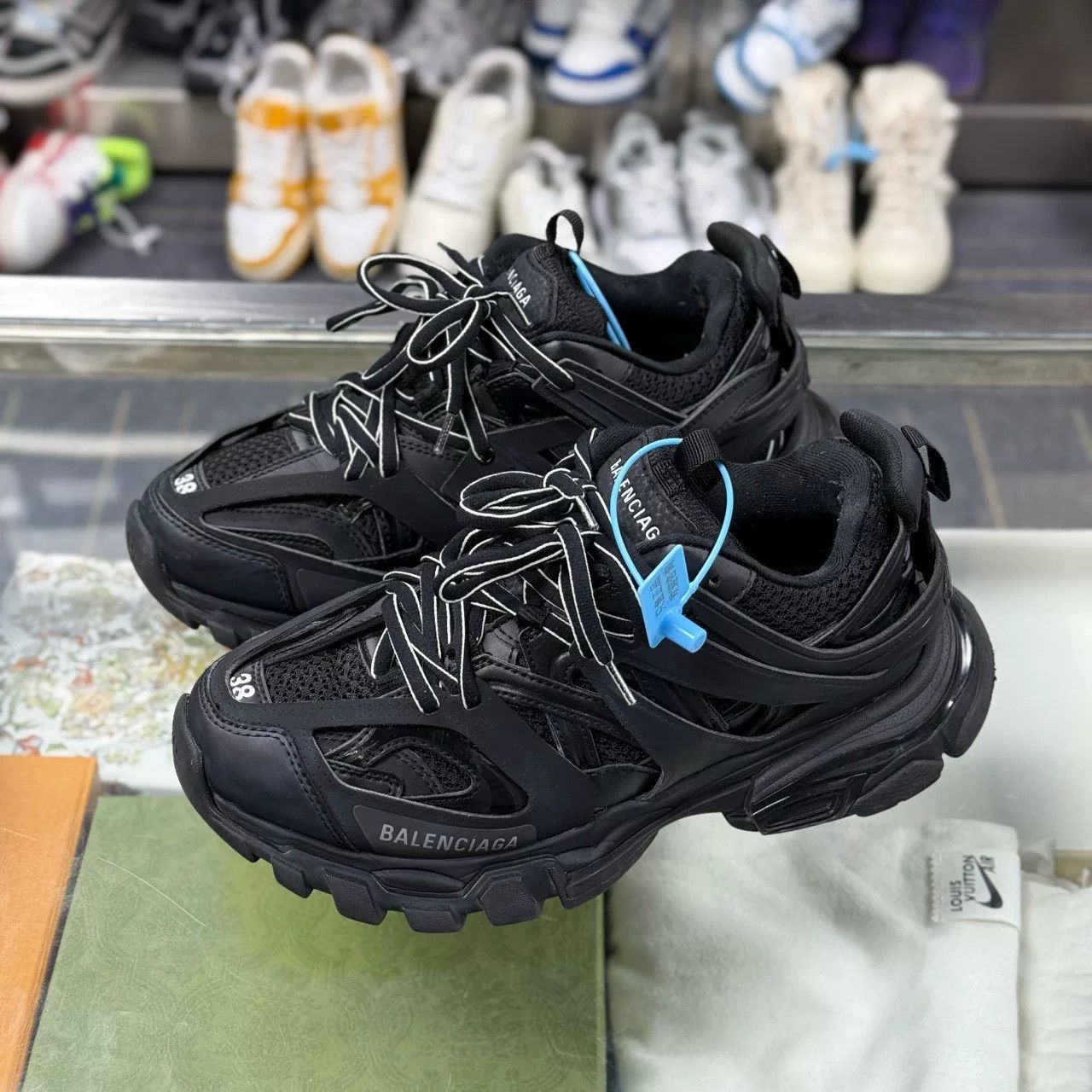 Balenciaga Balenciaga Track 1 Black | Grailed