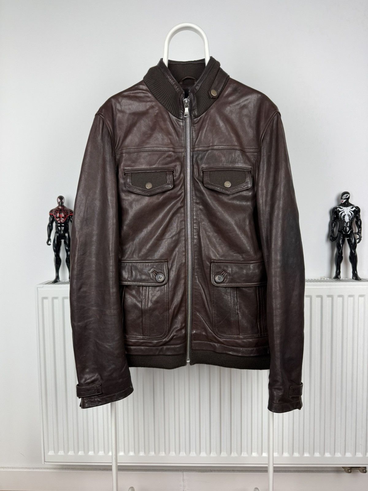 Dolce & Gabbana Dolce & Gabbana Lambskin Leather Jacket Size US M / EU 48-50 / 2 - 1 Thumbnail