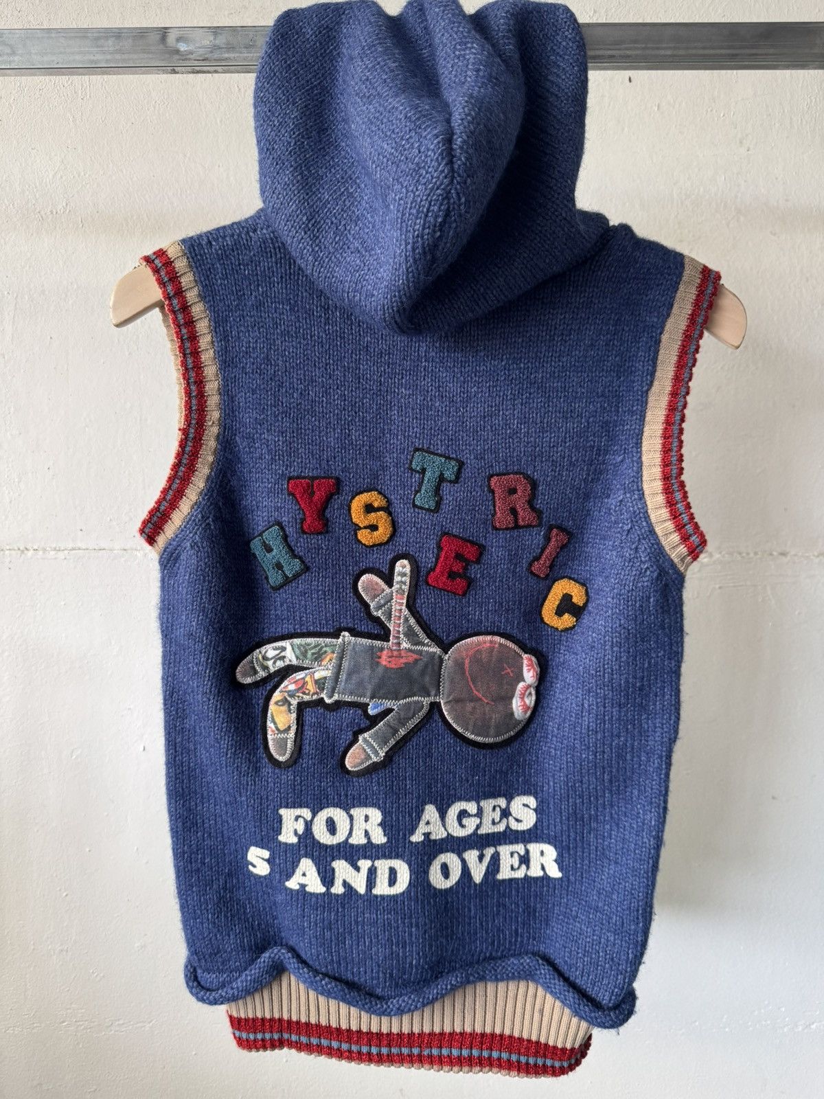 Hysteric Glamour Hysteric cowichan knit hoodie vest Size S / US 4 / IT 40 - 2 Thumbnail