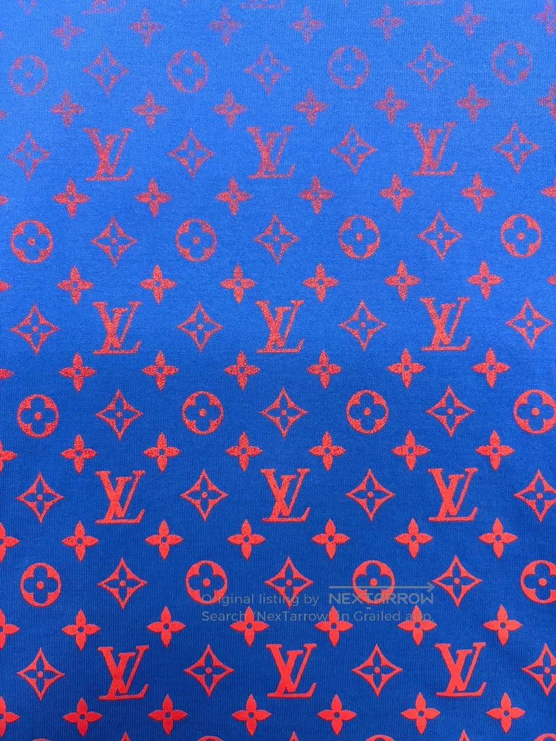 Louis Vuitton Louis Vuitton Blue and red gradient full print short sleev Size US XXL / EU 58 / 5 - 4 Thumbnail