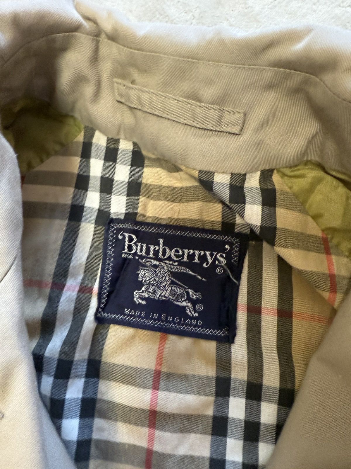 Burberry Vintage Burberry Trench Coat Jacket Size L - XL Size US XL / EU 56 / 4 - 5 Thumbnail