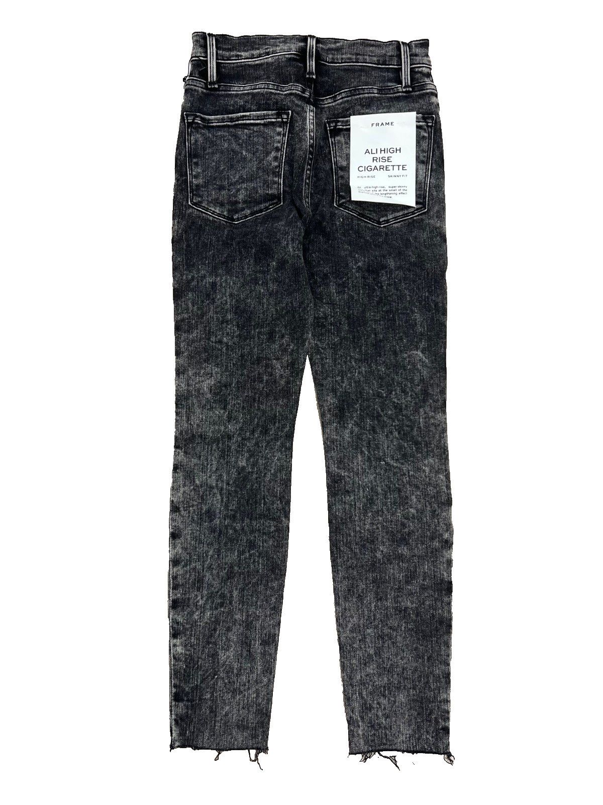 Frame Frame Ali High-Rise Cigarette Jeans Acid Wash ( 25 ) Size 25" / US 0 / IT 36 - 5 Thumbnail