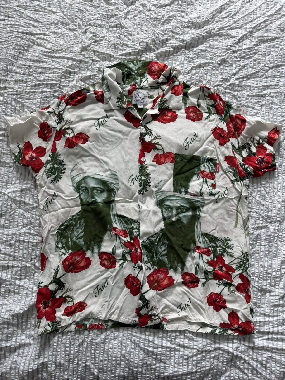 FUCT FUCT ‘War On Drugs’ rayon shirt Size US L / EU 52-54 / 3 - 1 Thumbnail