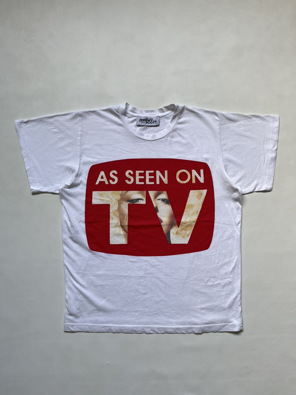 Jeremy Scott "As Seen on TV" Marilyn Monroe Graphic Tee