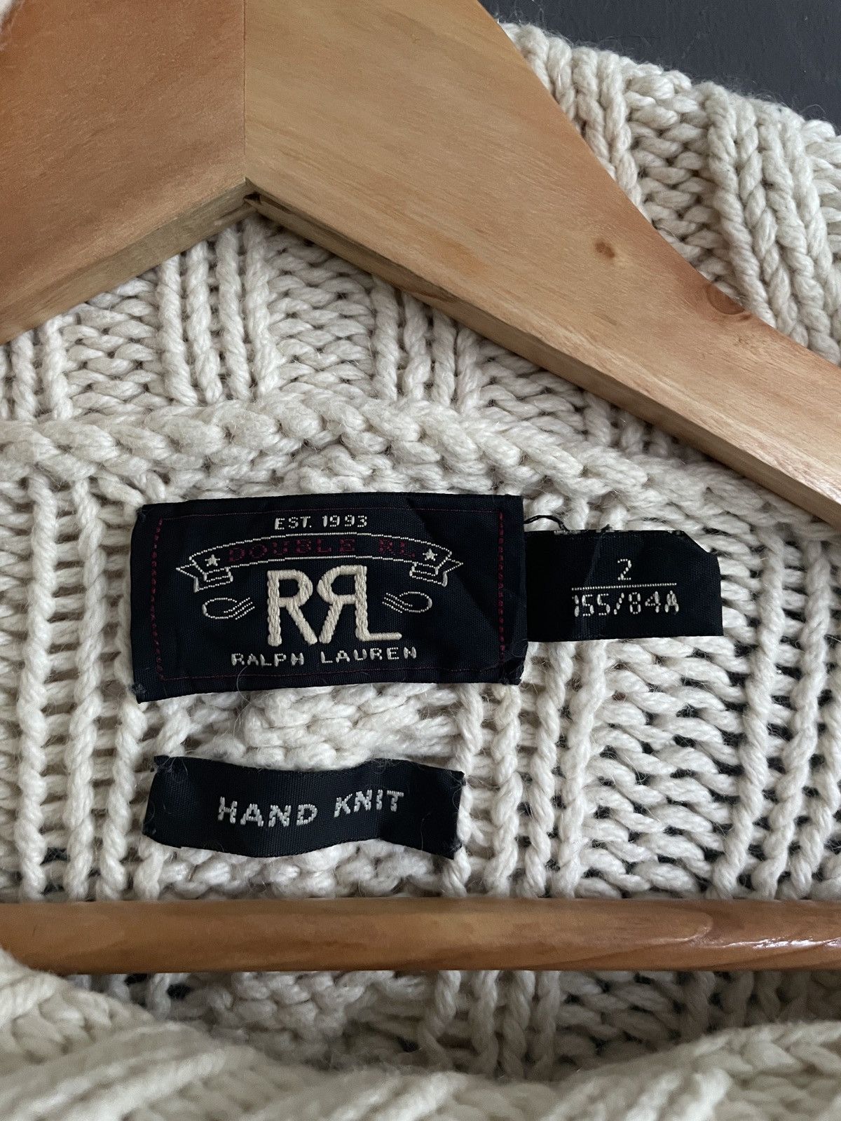 RRL Ralph Lauren Rare Vintage Brand RRL Ralph Lauren Knitwear 1990s Size US S / EU 44-46 / 1 - 9 Thumbnail