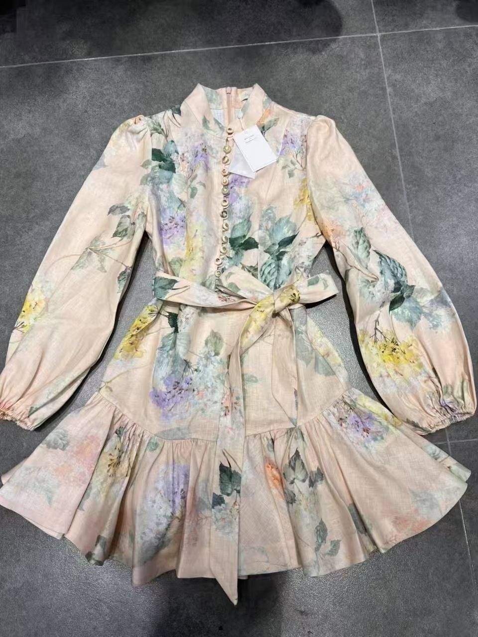 Zimmermann Illuminate Peplum Mini Dress Size M / US 6-8 / IT 42-44 - 10 Thumbnail