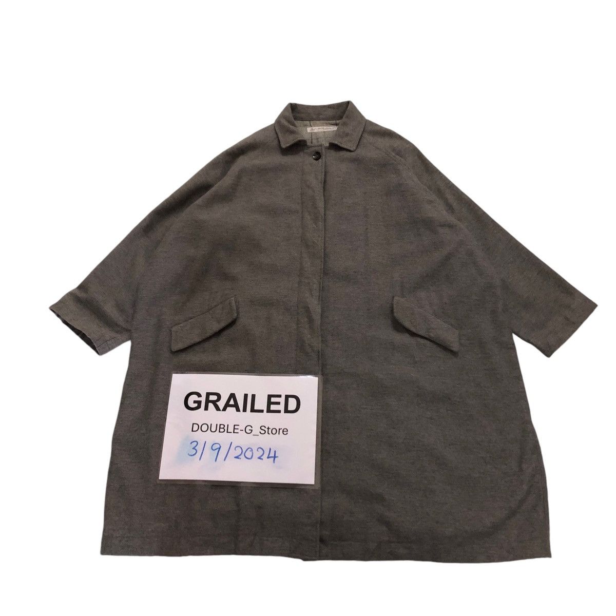 Japanese Brand × Vintage 📌VINTAGE OVERSIZED LONG JACKET JOURNAL STANDARD BLANKET Size US L / EU 52-54 / 3 - 1 Thumbnail