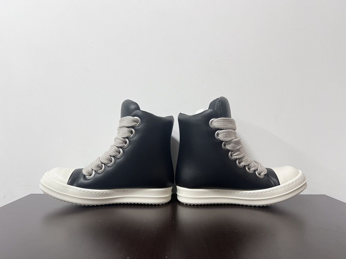Rick Owens Rick Owens FW23 Leather Jumbo Laces PADDED Sneakers New 36 Size US 6 / IT 36 - 7 Thumbnail