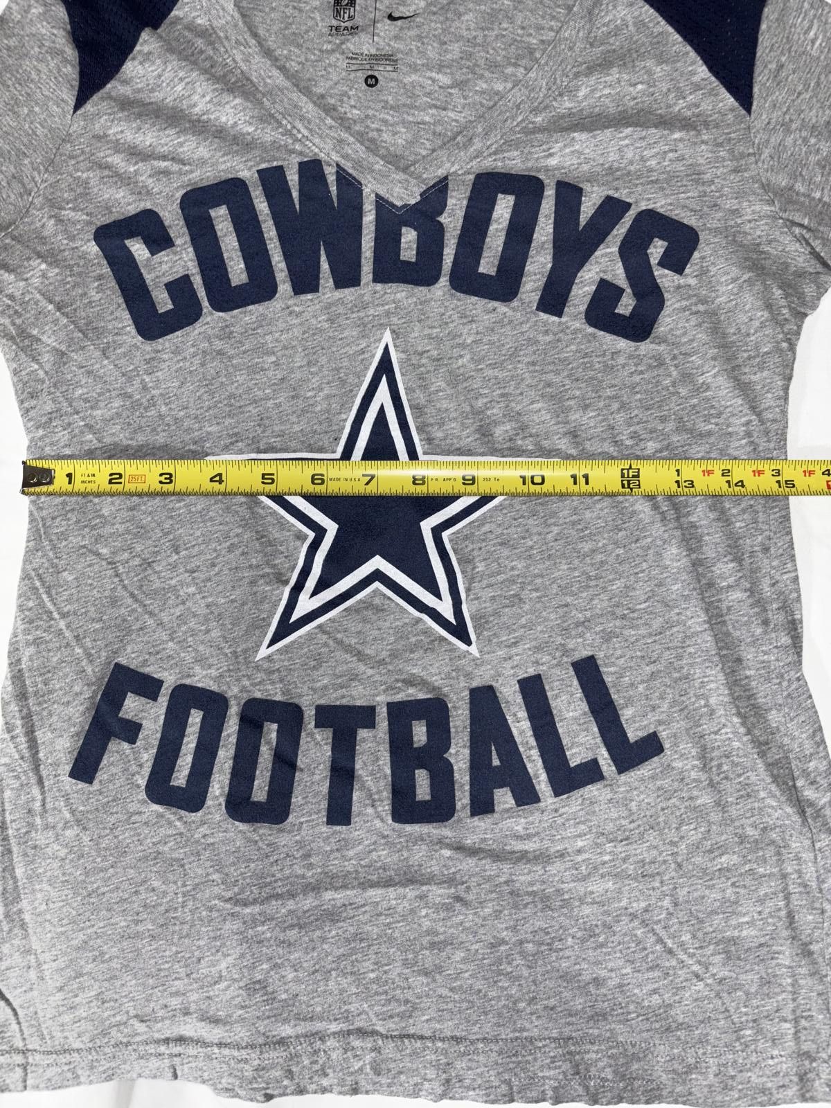 Nike Nike Women's Cowboys Football Tee Size M / US 6-8 / IT 42-44 - 7 Thumbnail