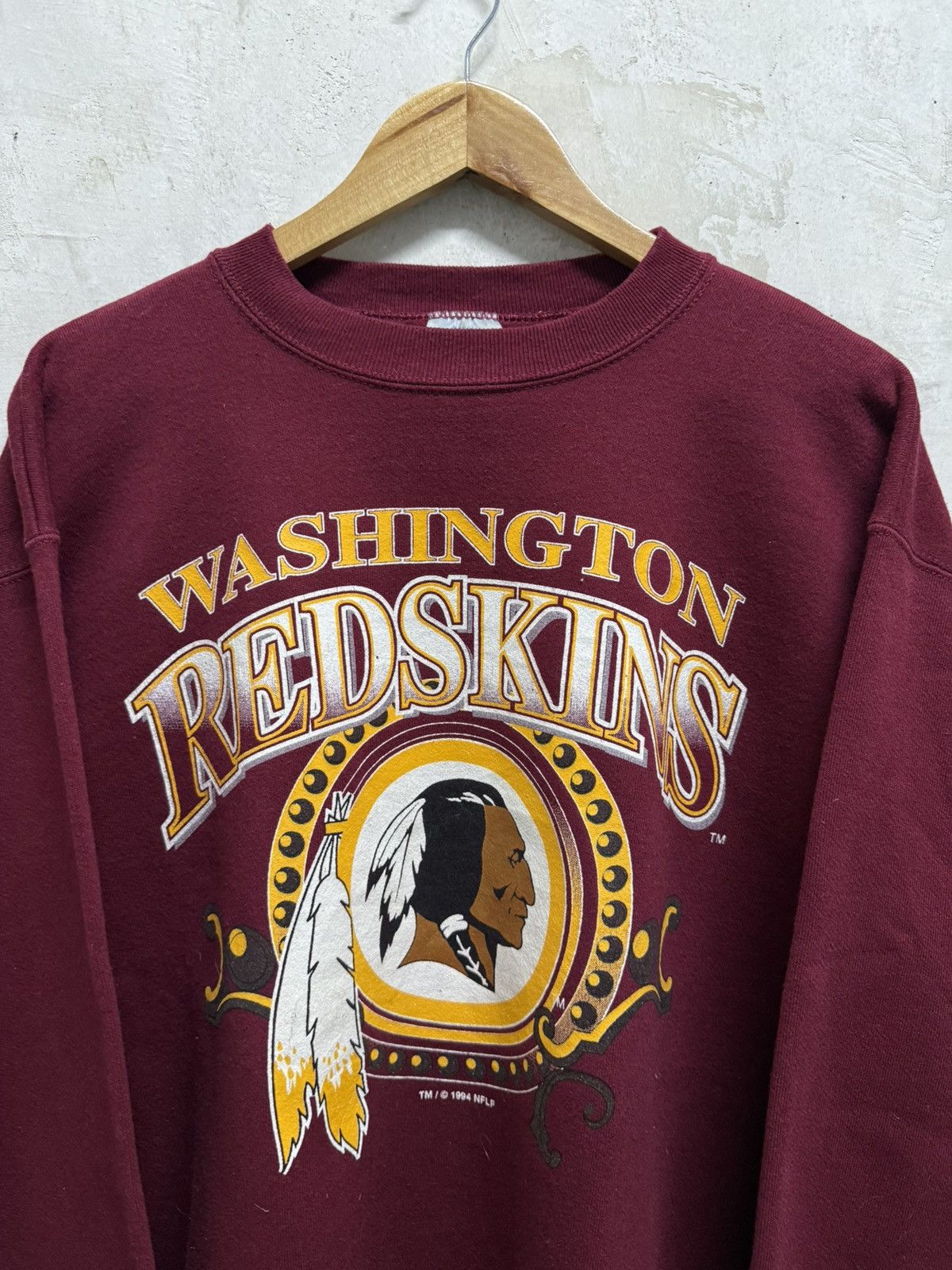 Logo 7 Vintage 90s Washington Redskin Super Bowl Logo 7 Sweatshirt Size US L / EU 52-54 / 3 - 2 Thumbnail