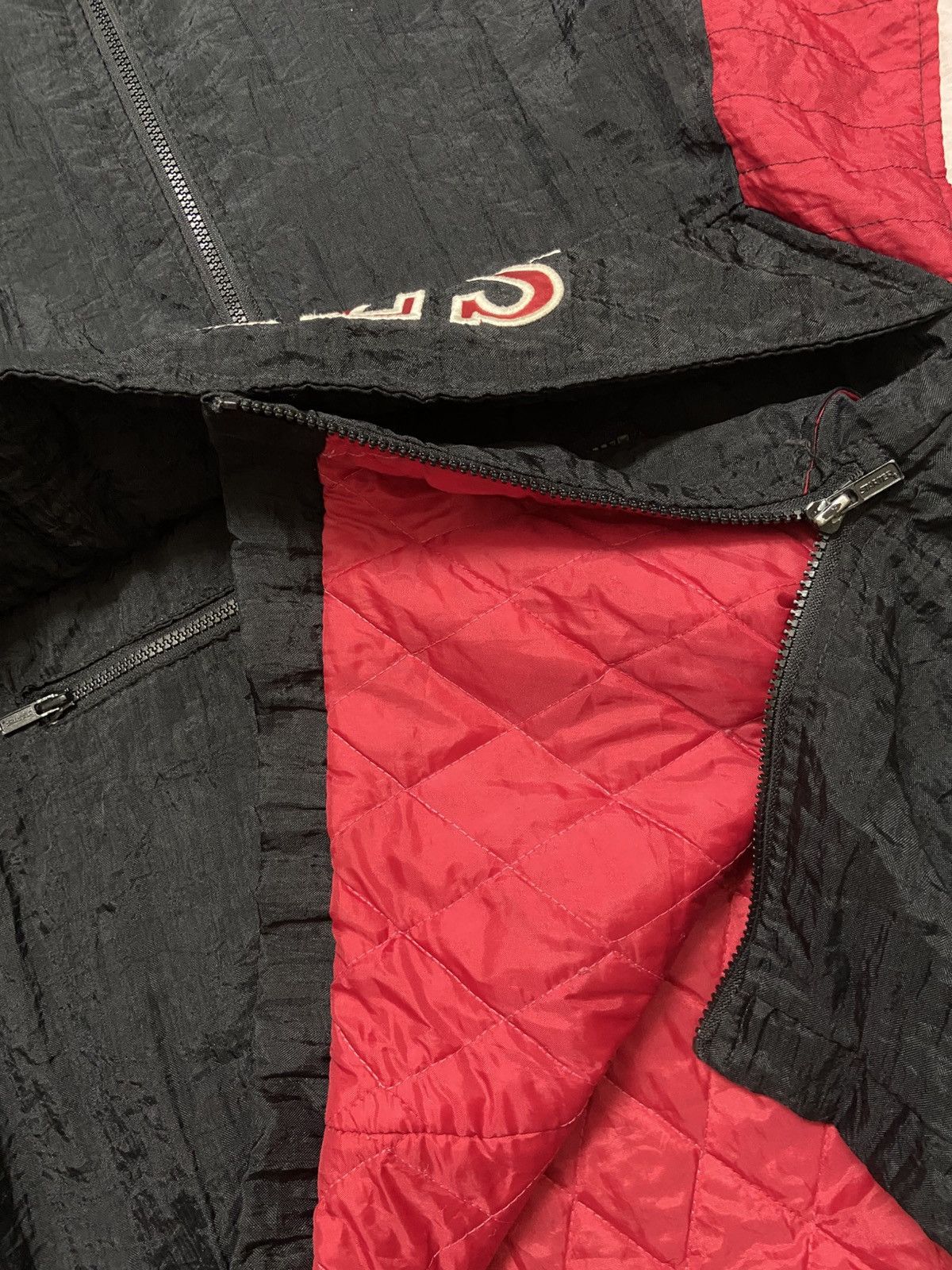 NBA × Starter Vintage 90s Starter Chicago Bulls Anorak Jacket Size US L / EU 52-54 / 3 - 7 Thumbnail