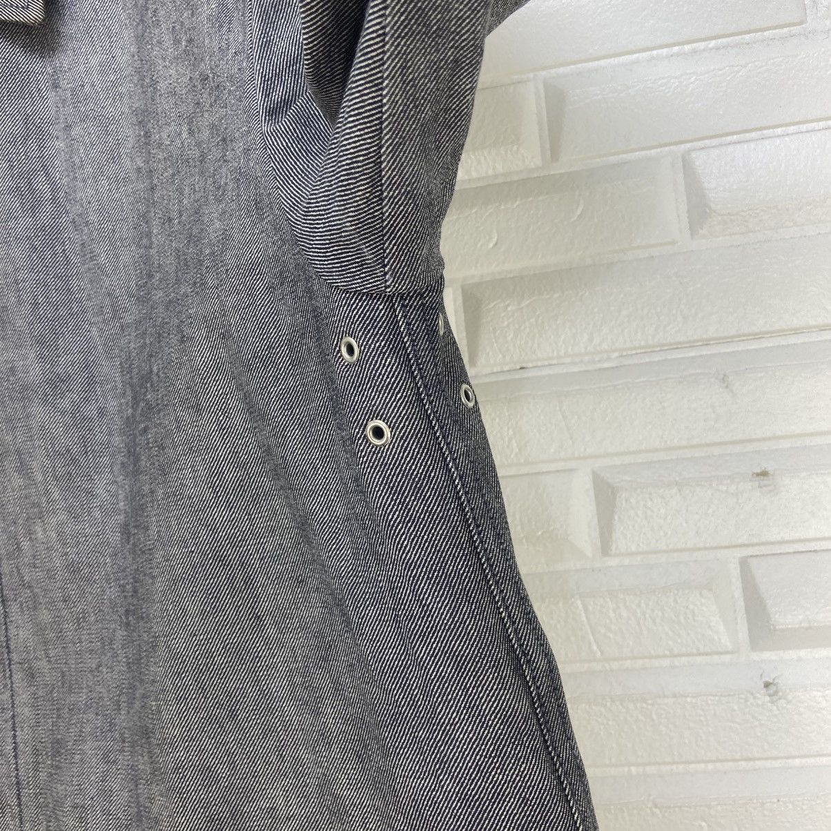 Designer Former Hermes Artistic Director Bali Barret Denim Long Coat Size US M / EU 48-50 / 2 - 7 Thumbnail