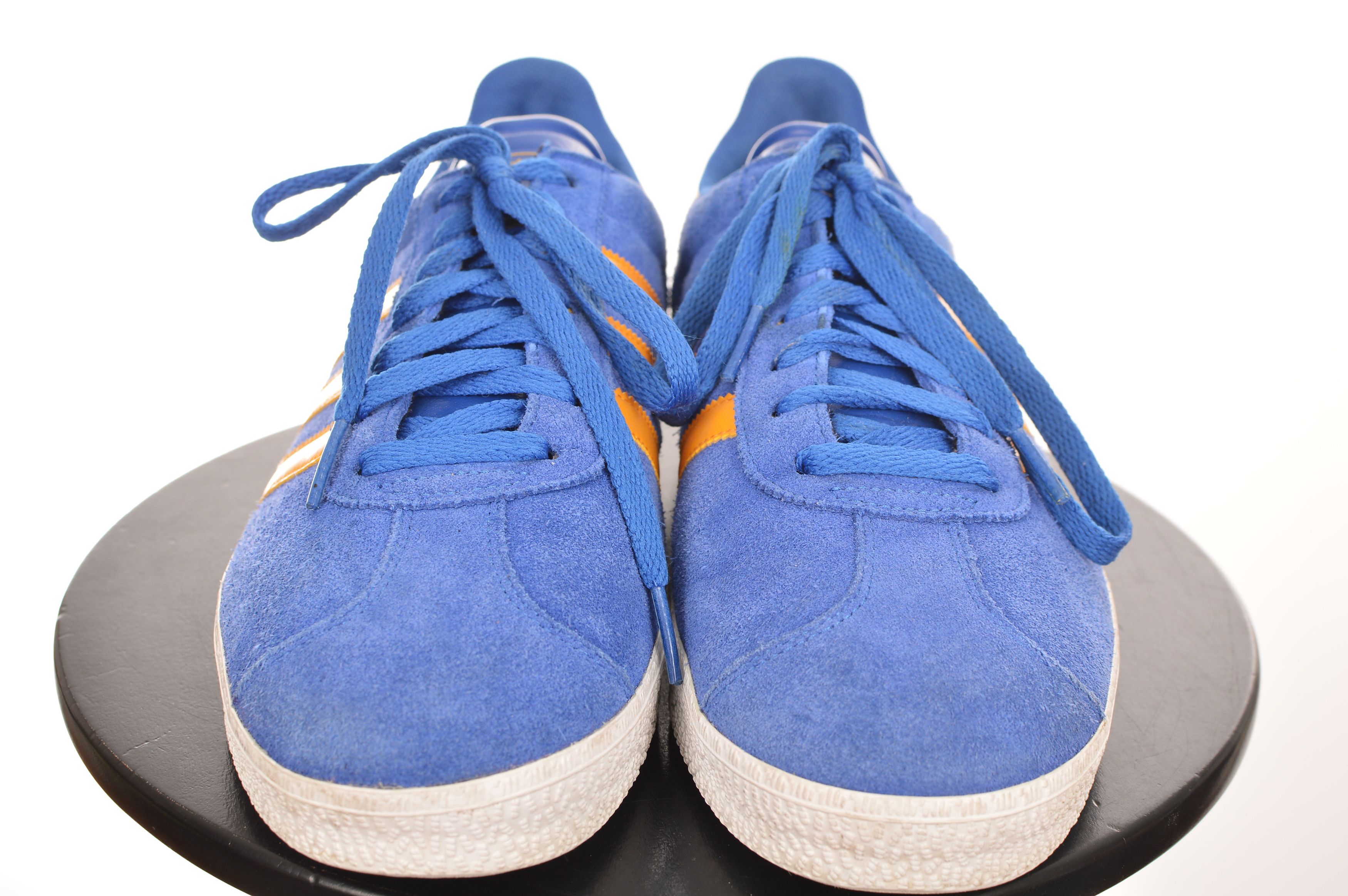 Adidas Adidas Gazelle Blue/Yellow Trainers Sneakers Size US 9.5 / EU 42-43 - 2 Thumbnail
