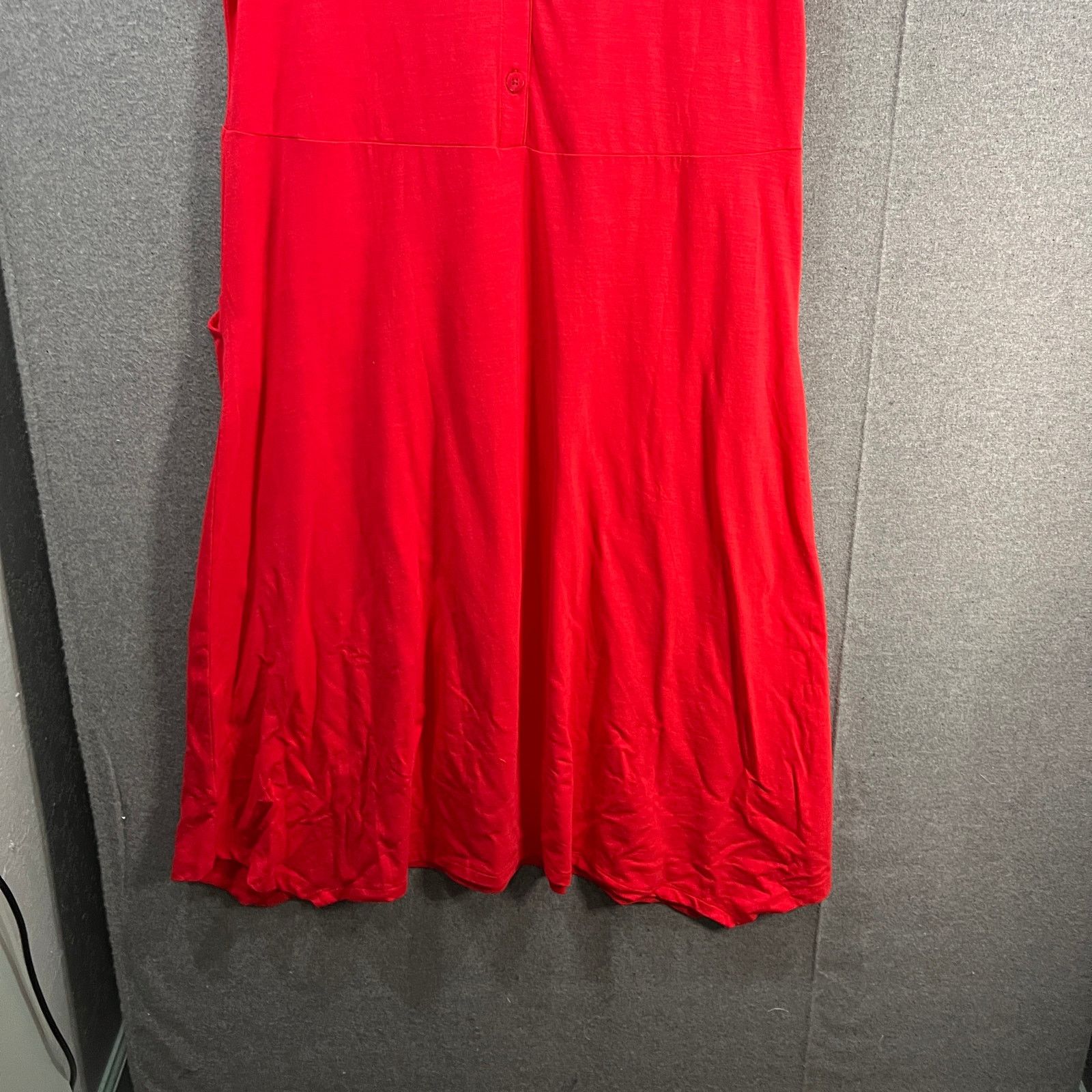 Other Joan Rivers Regular Cotton Blend Knit Midi Dress Size L / US 10 / IT 46 - 12 Thumbnail