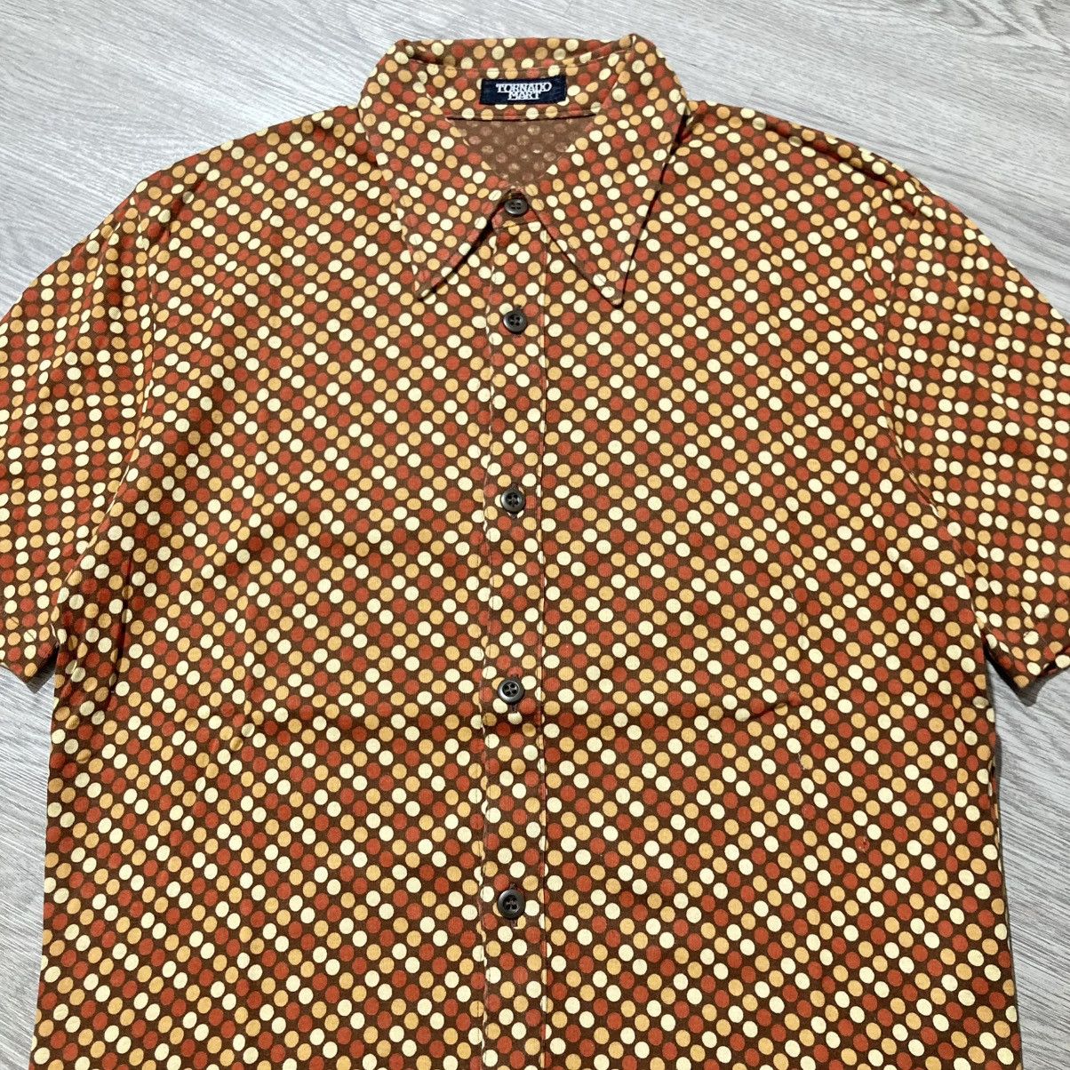 Tornado Mart 2000s Tornado Mart Japan Polkadot Motif Button Up Shirt Size US M / EU 48-50 / 2 - 2 Thumbnail