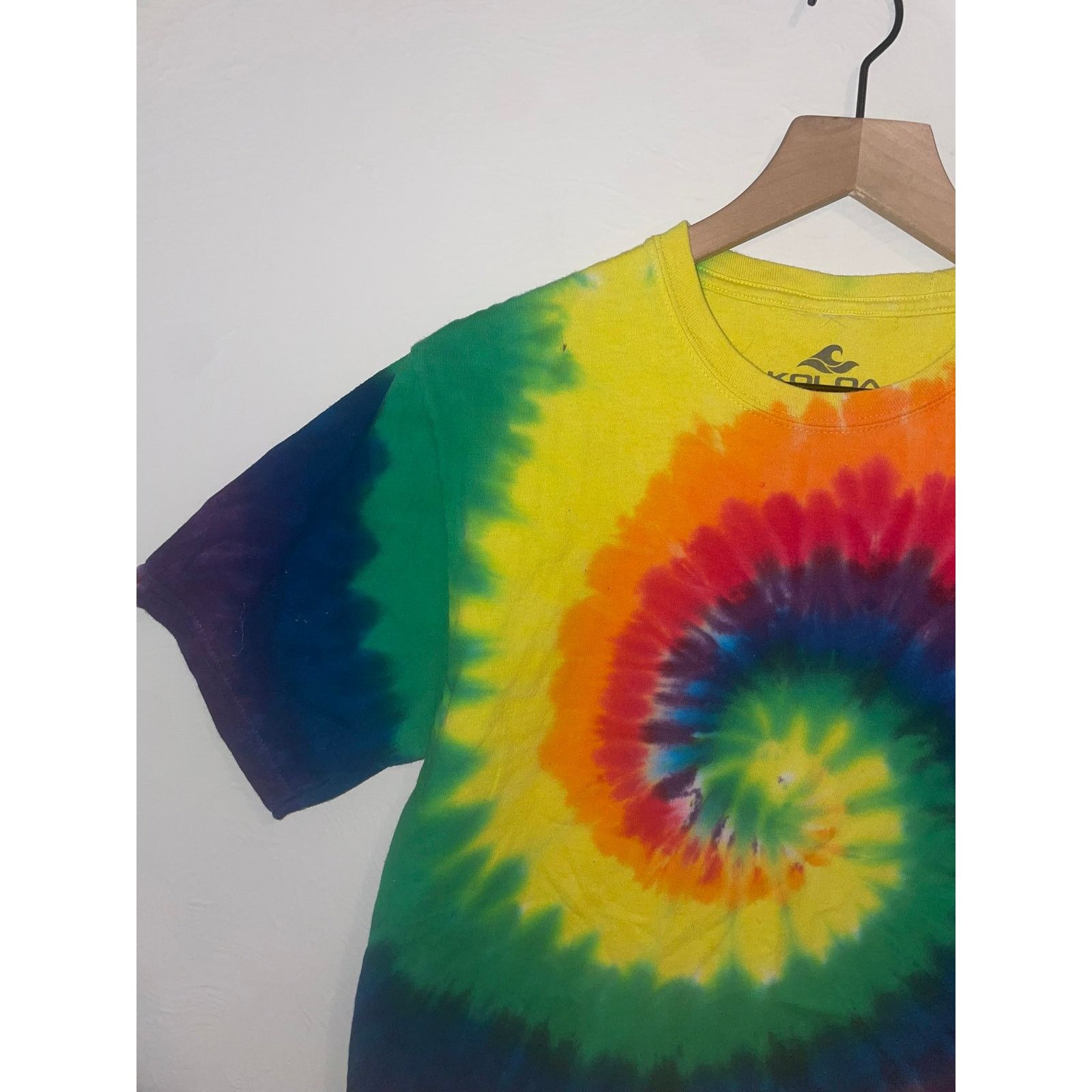 Kolor Koloa Surf Company Rainbow Tie Dye Shirt Tee Blank S Small Size US S / EU 44-46 / 1 - 2 Thumbnail